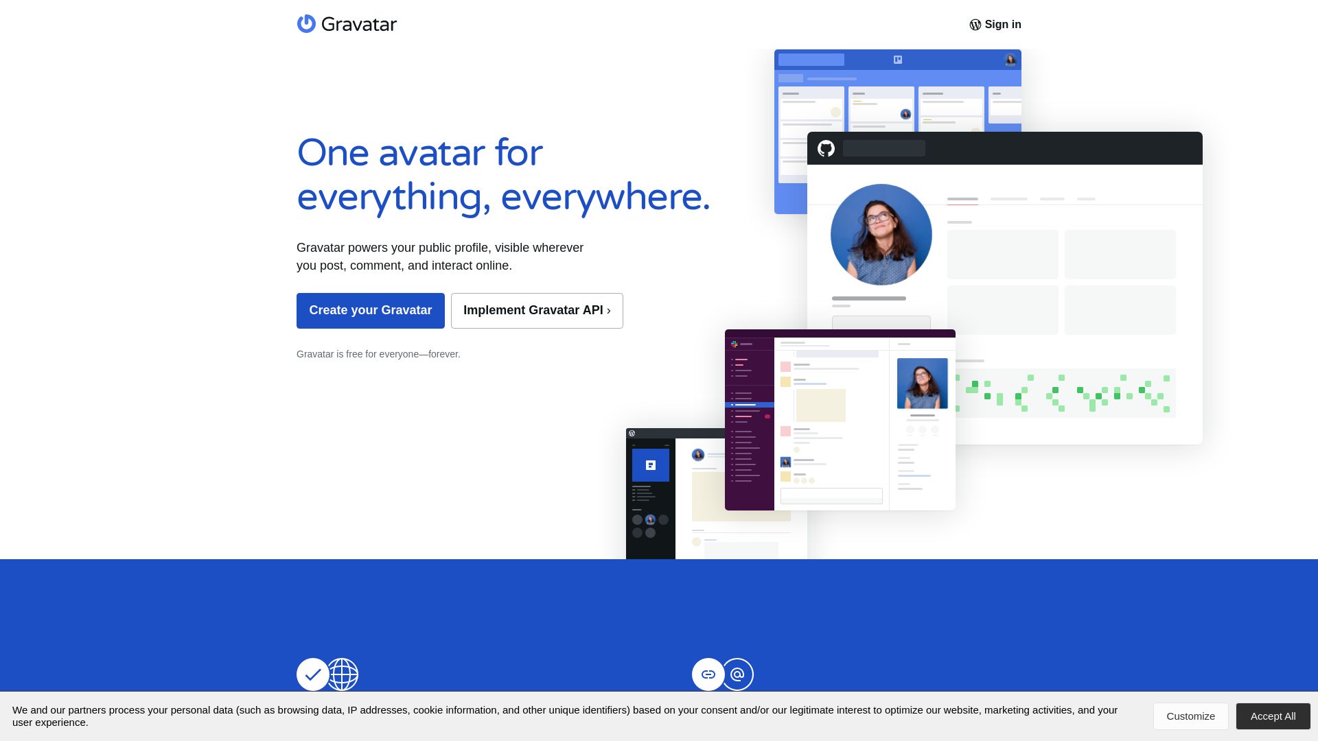 Website status 0.gravatar.com is   ONLINE