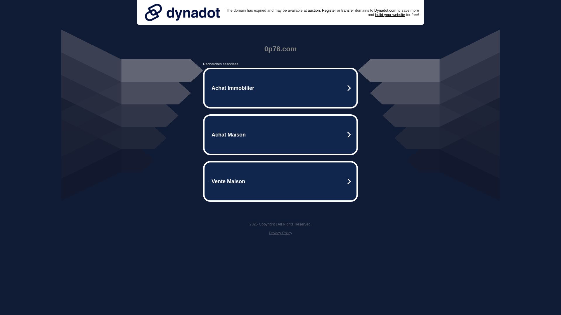 Website status 0p78.com is   ONLINE