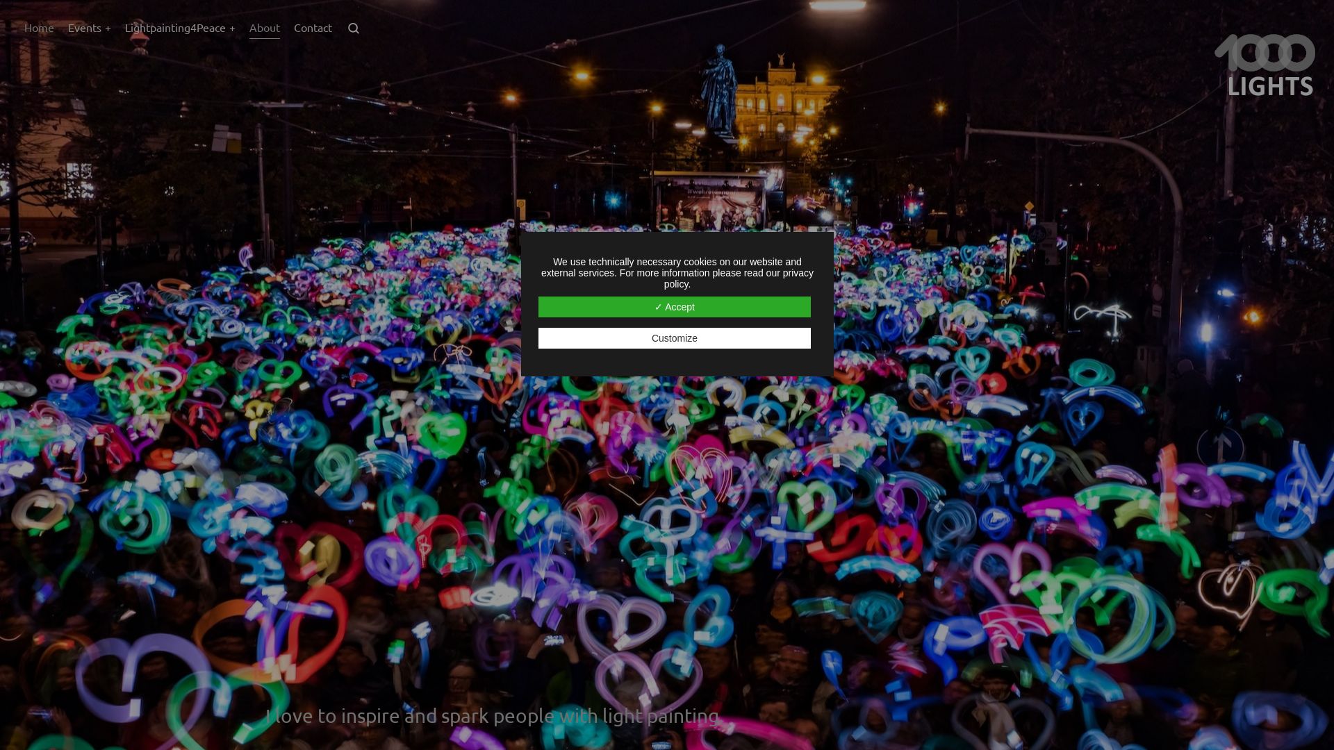 Website status 1000lights.de is   ONLINE