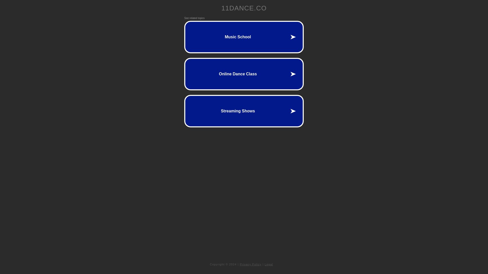 Website status 11dance.co is   ONLINE