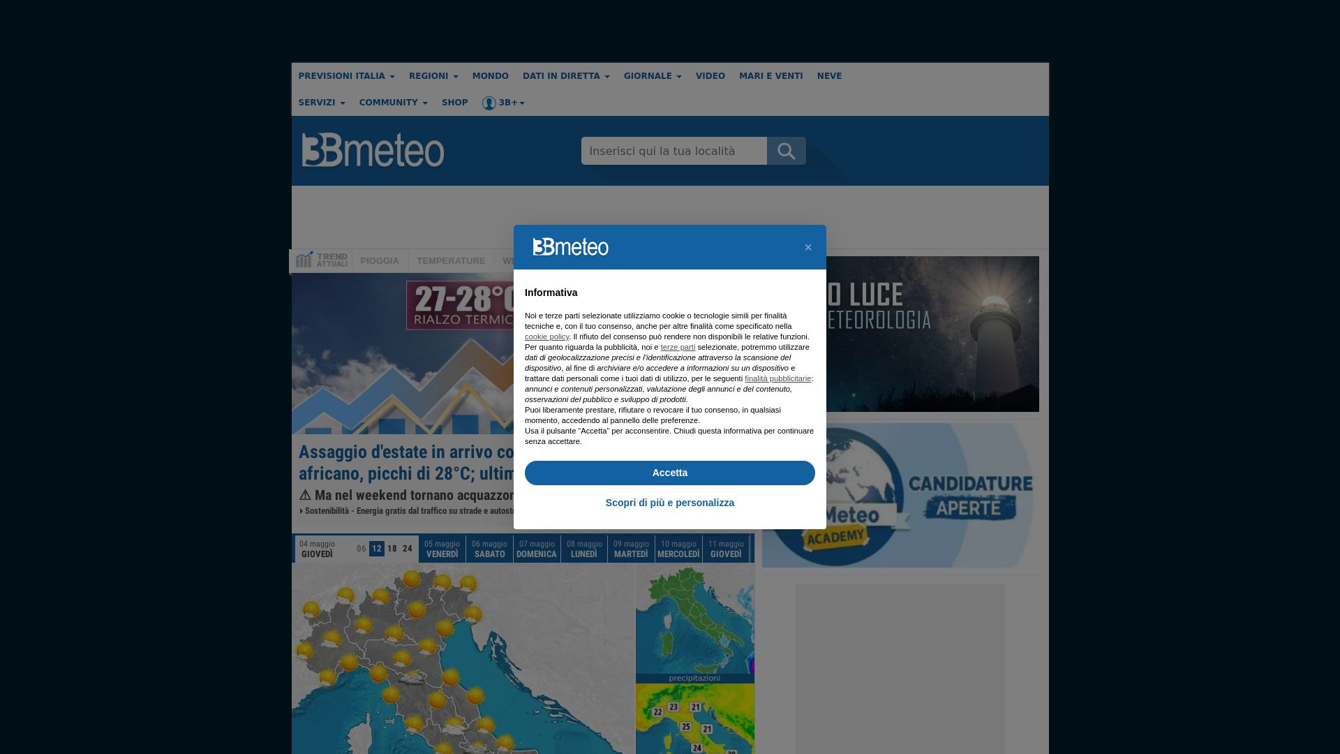 Website status 3bmeteo.com is   ONLINE