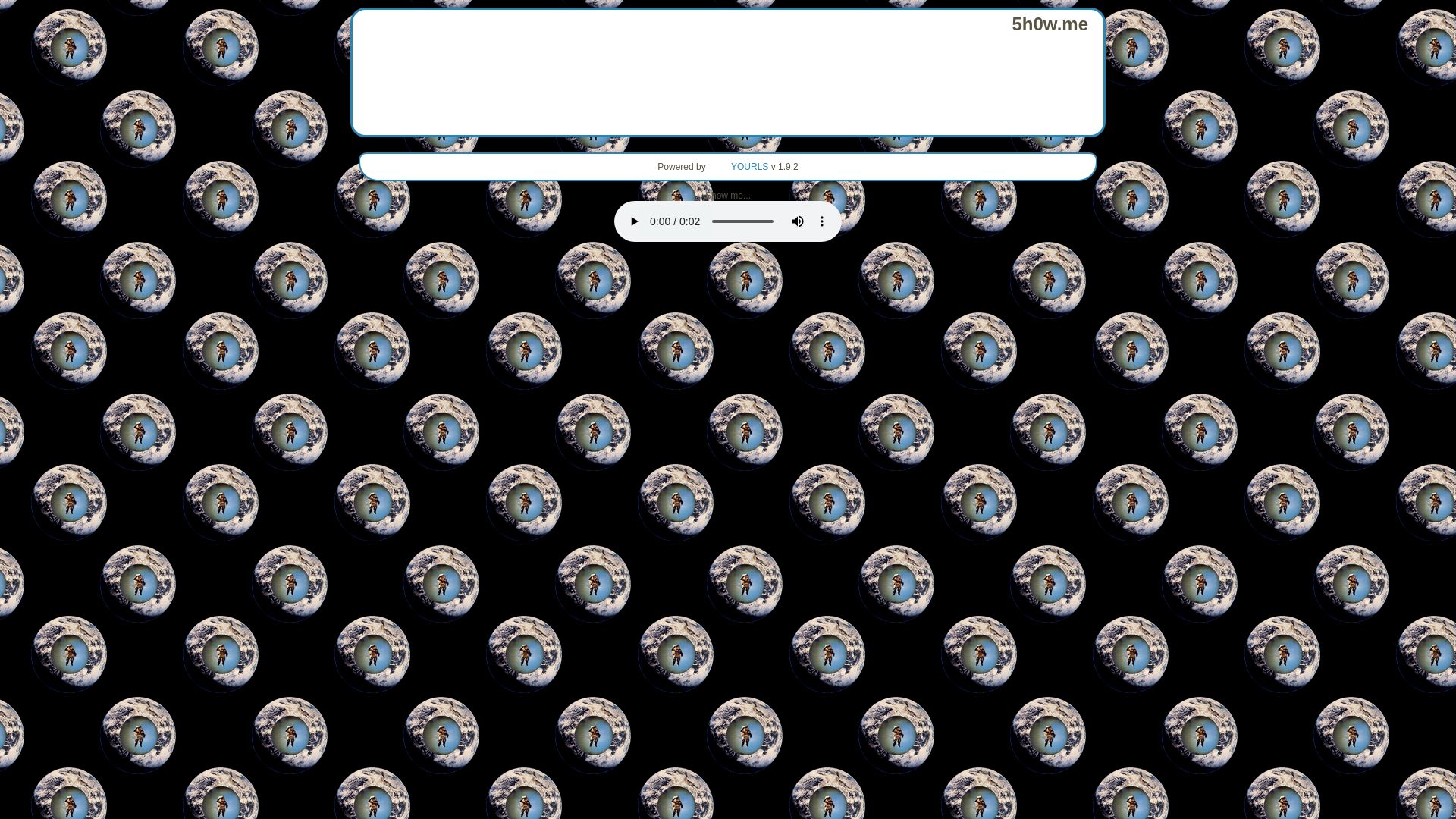 Website status 5h0w.me is   ONLINE