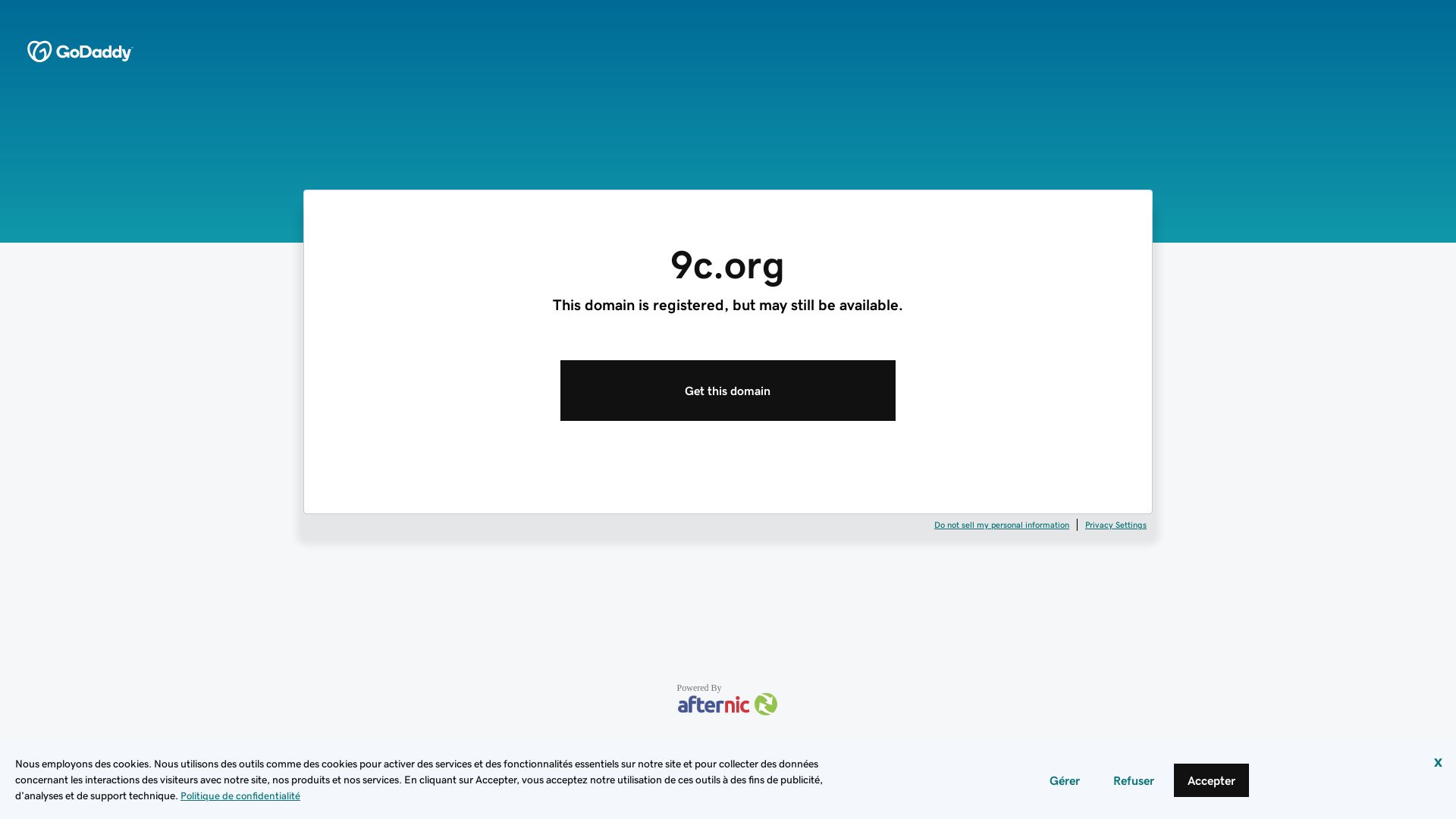 Website status 9c.org is   ONLINE