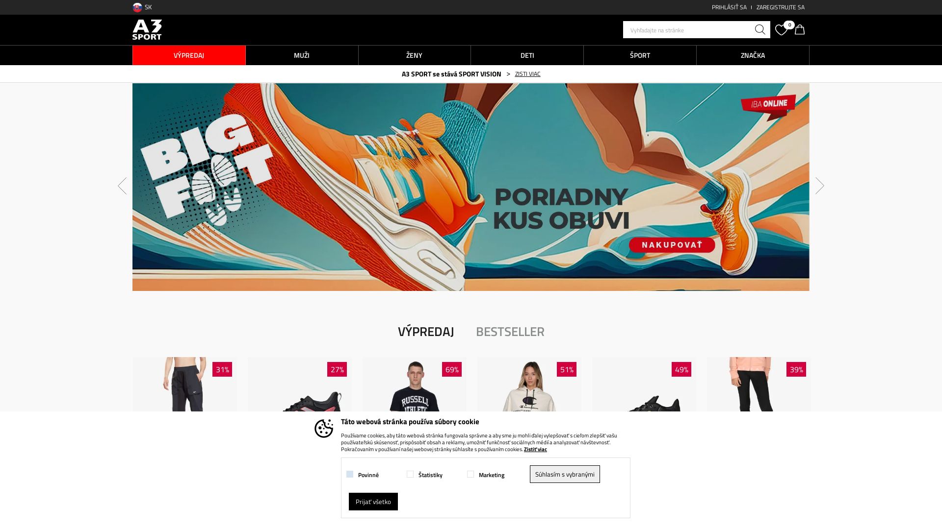 Website status a3sport.sk is   ONLINE