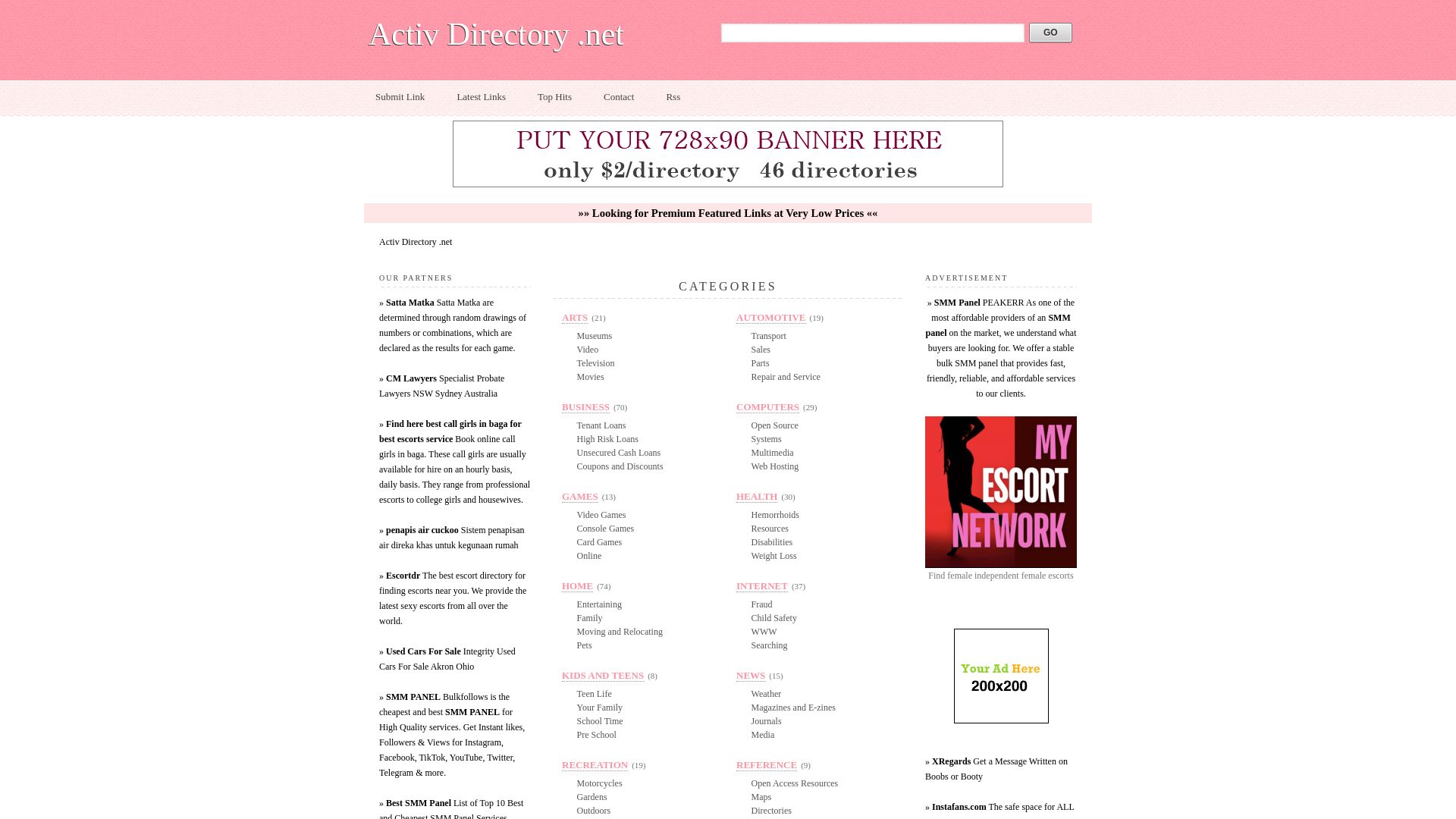 Website status activdirectory.net is   ONLINE