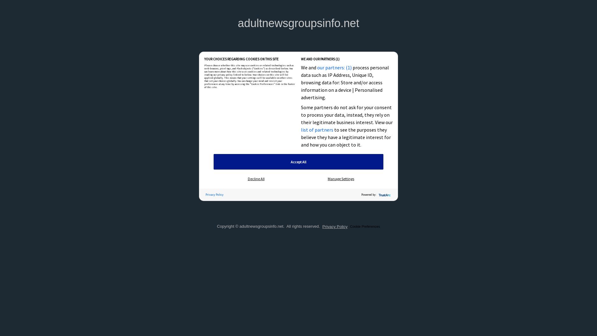 Website status adultnewsgroupsinfo.net is   ONLINE