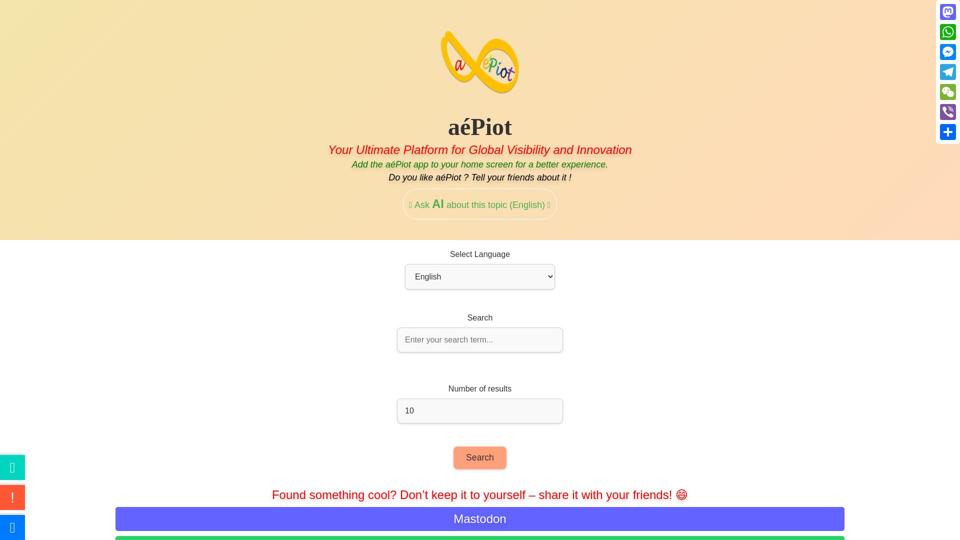 Website status aepiot.com is   ONLINE