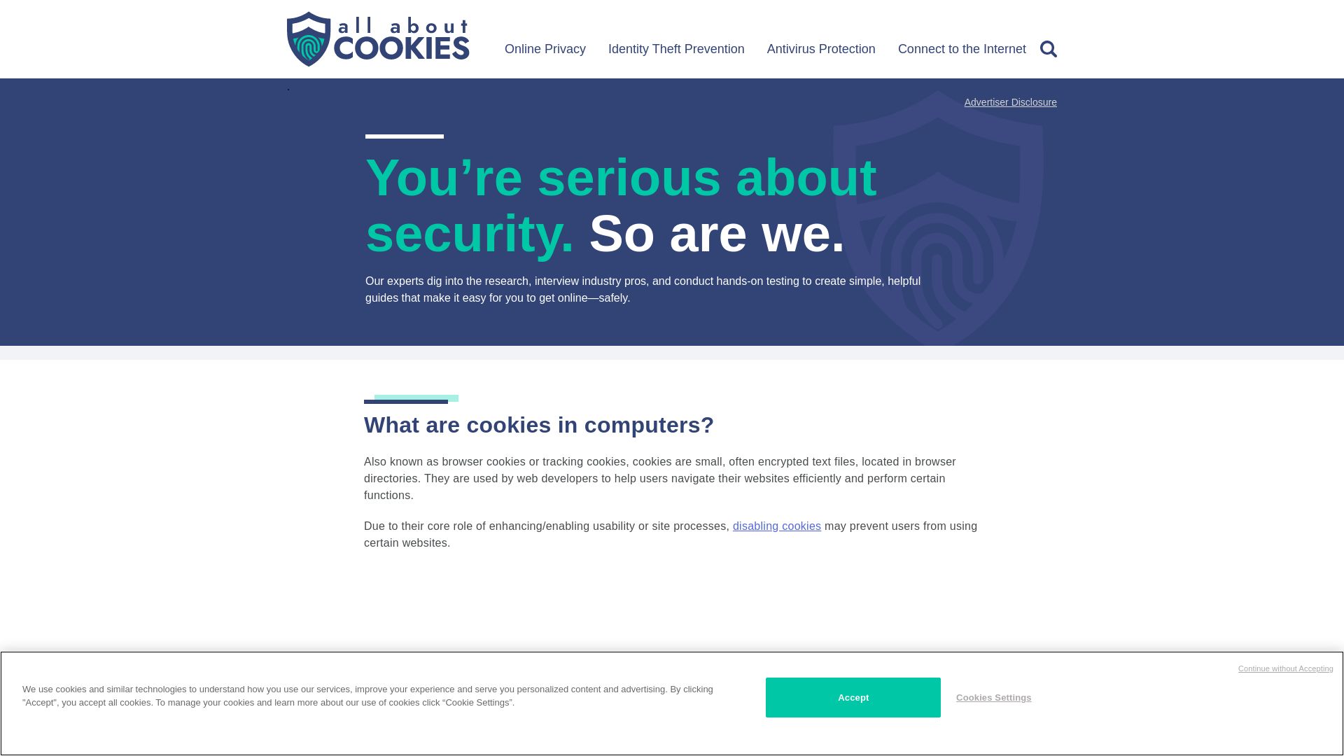 Website status allaboutcookies.org is   ONLINE