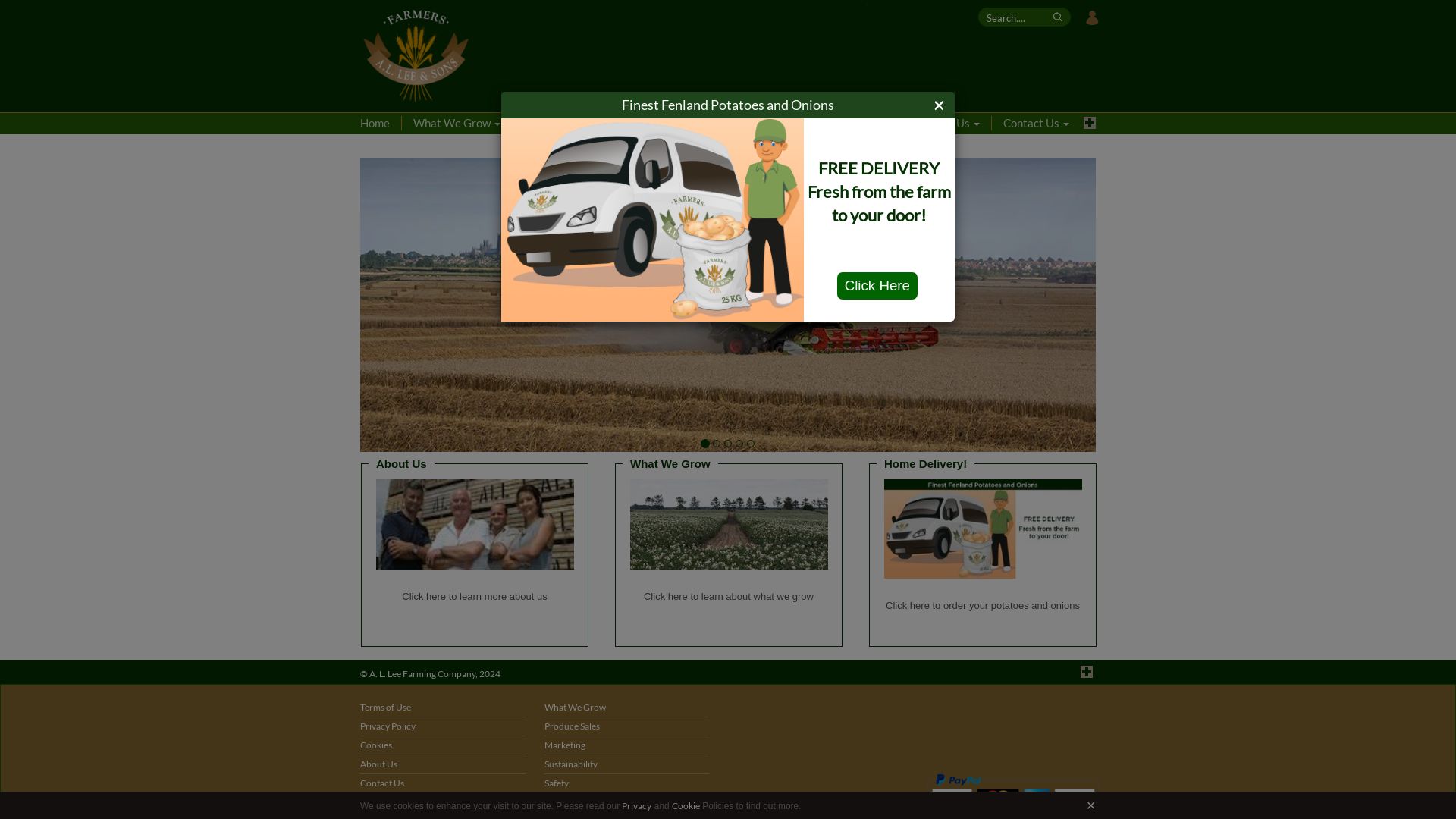 Website status allee-farms.co.uk is   ONLINE