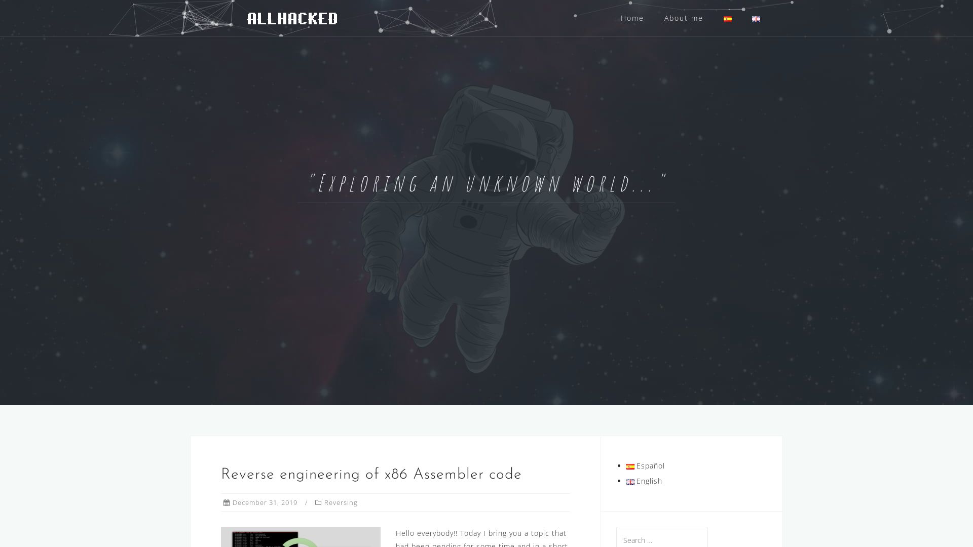 Website status allhacked.com is   ONLINE