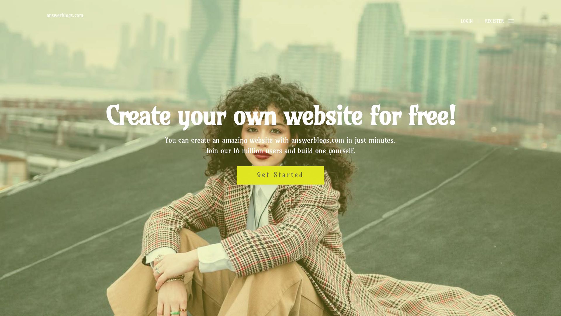 Website status answerblogs.com is   ONLINE