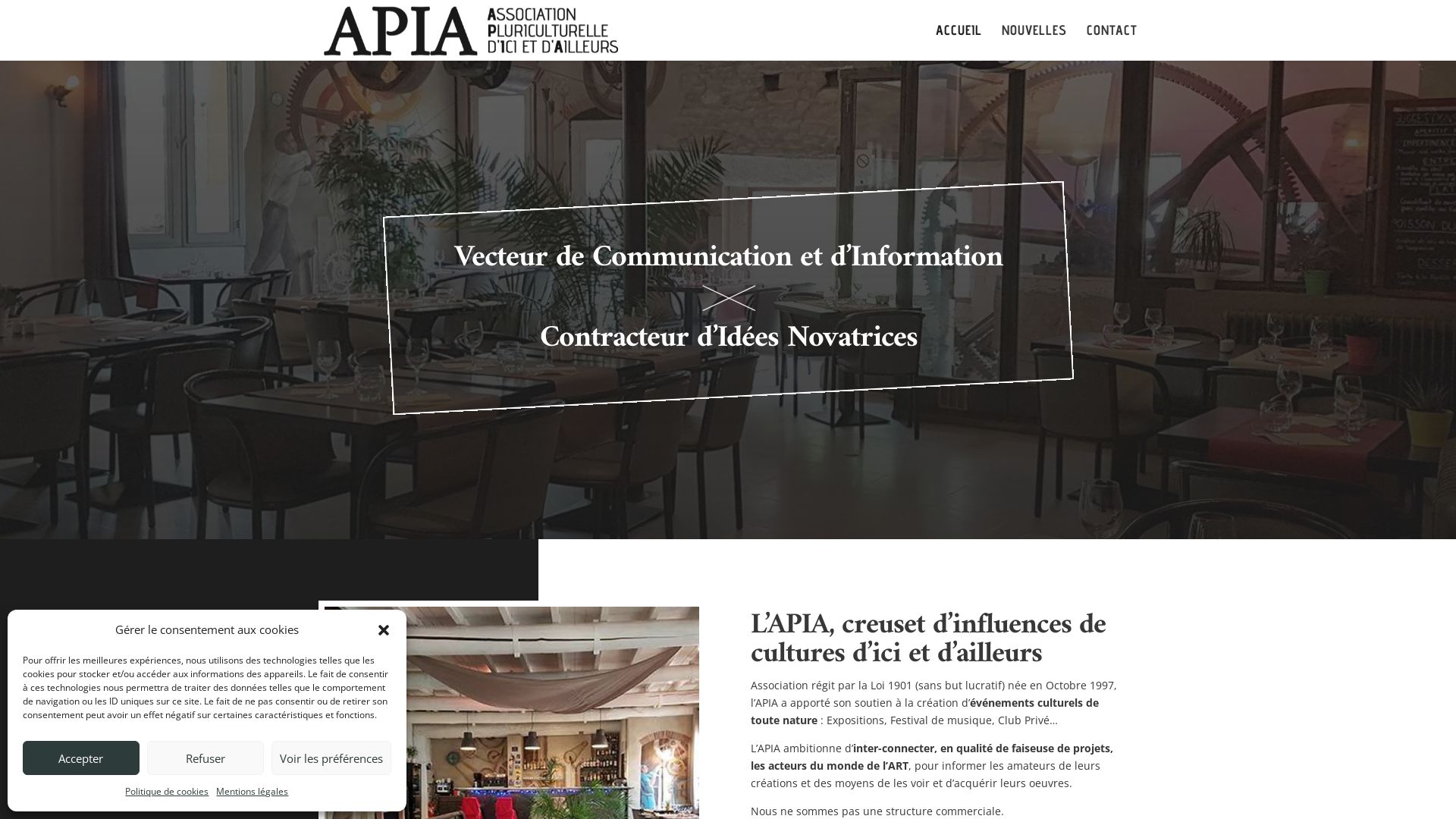 Website status apia-evenements.com is   ONLINE