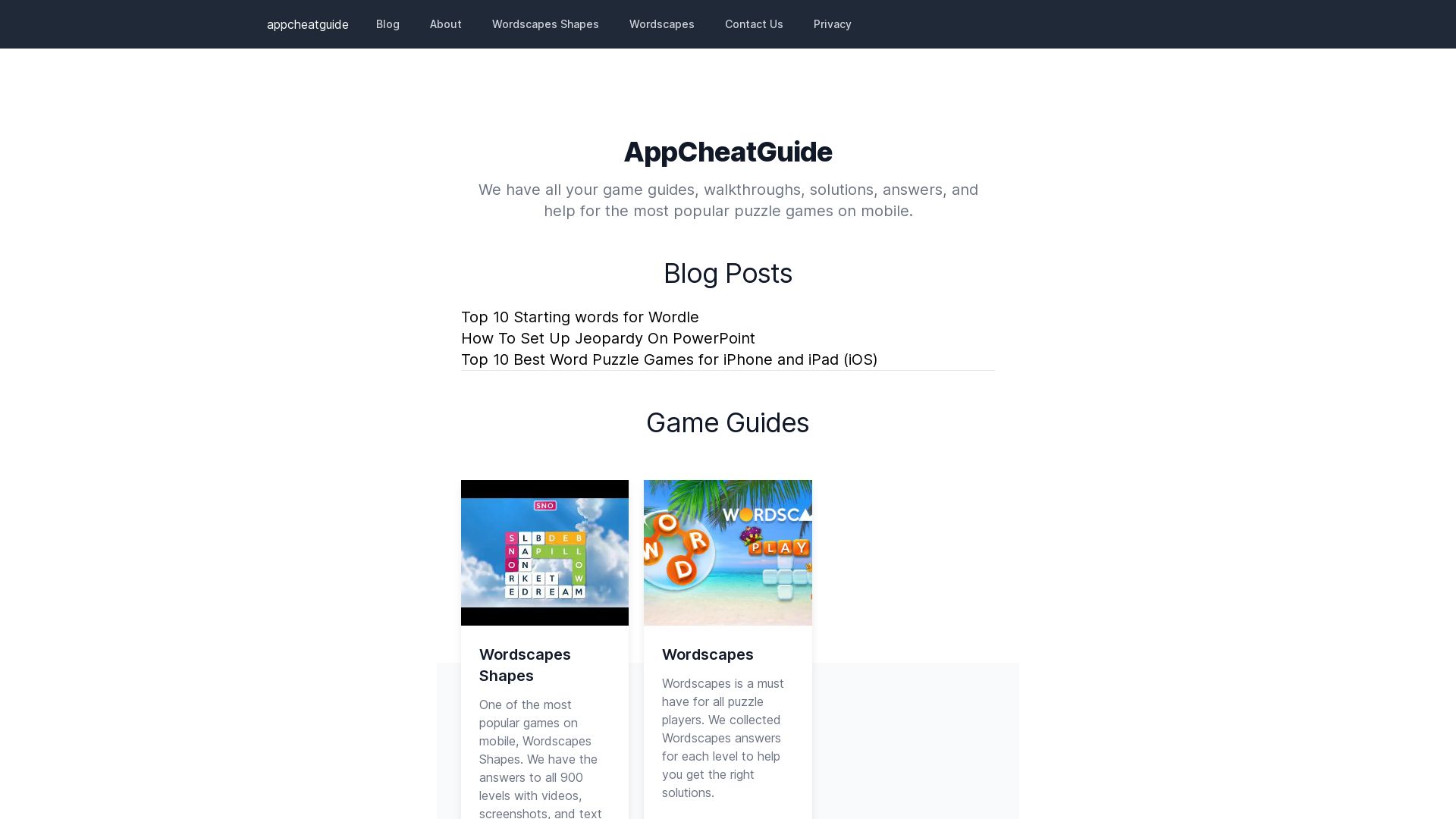 Website status appcheatguide.com is   ONLINE