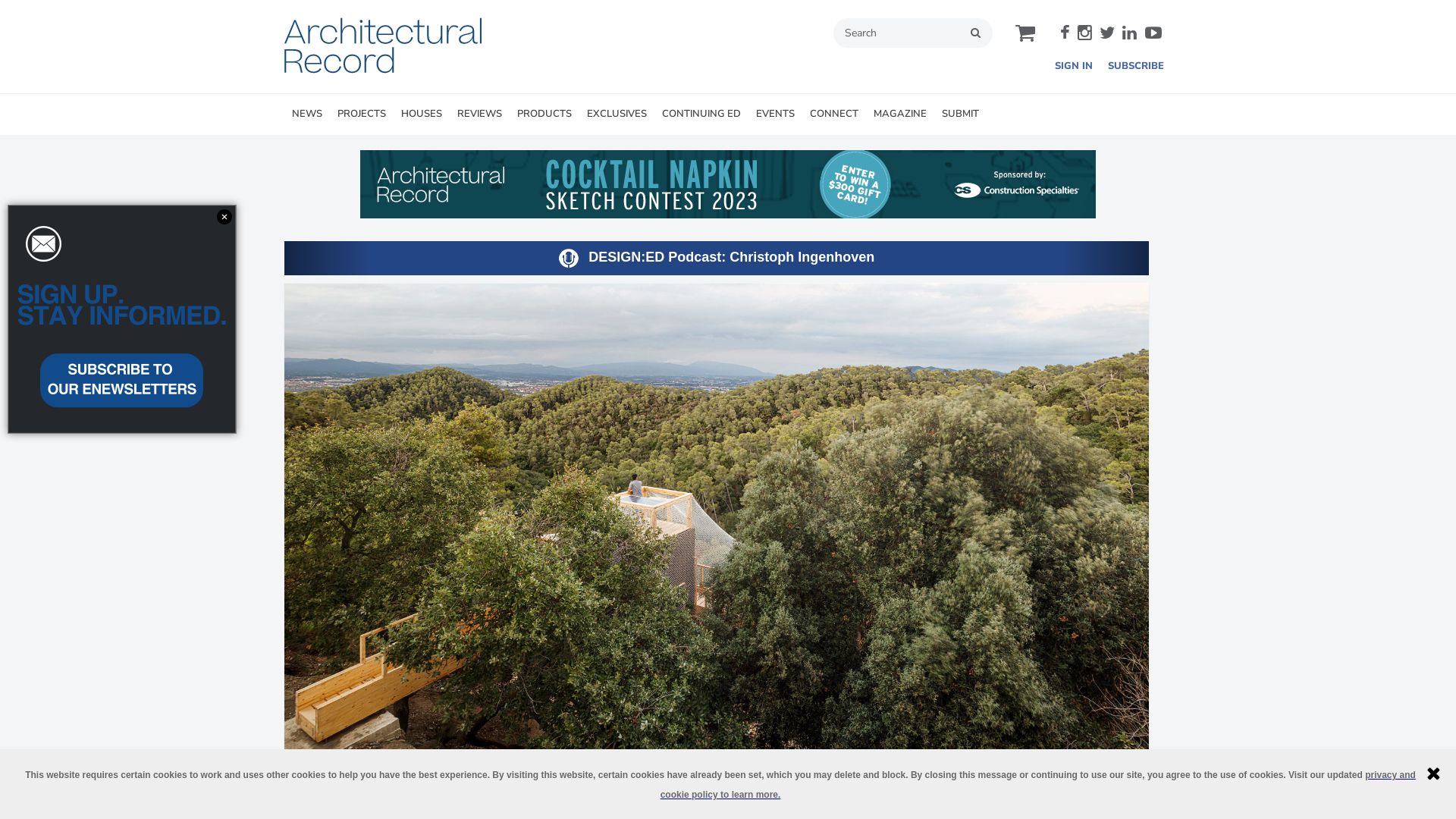 Website status architecturalrecord.com is   ONLINE