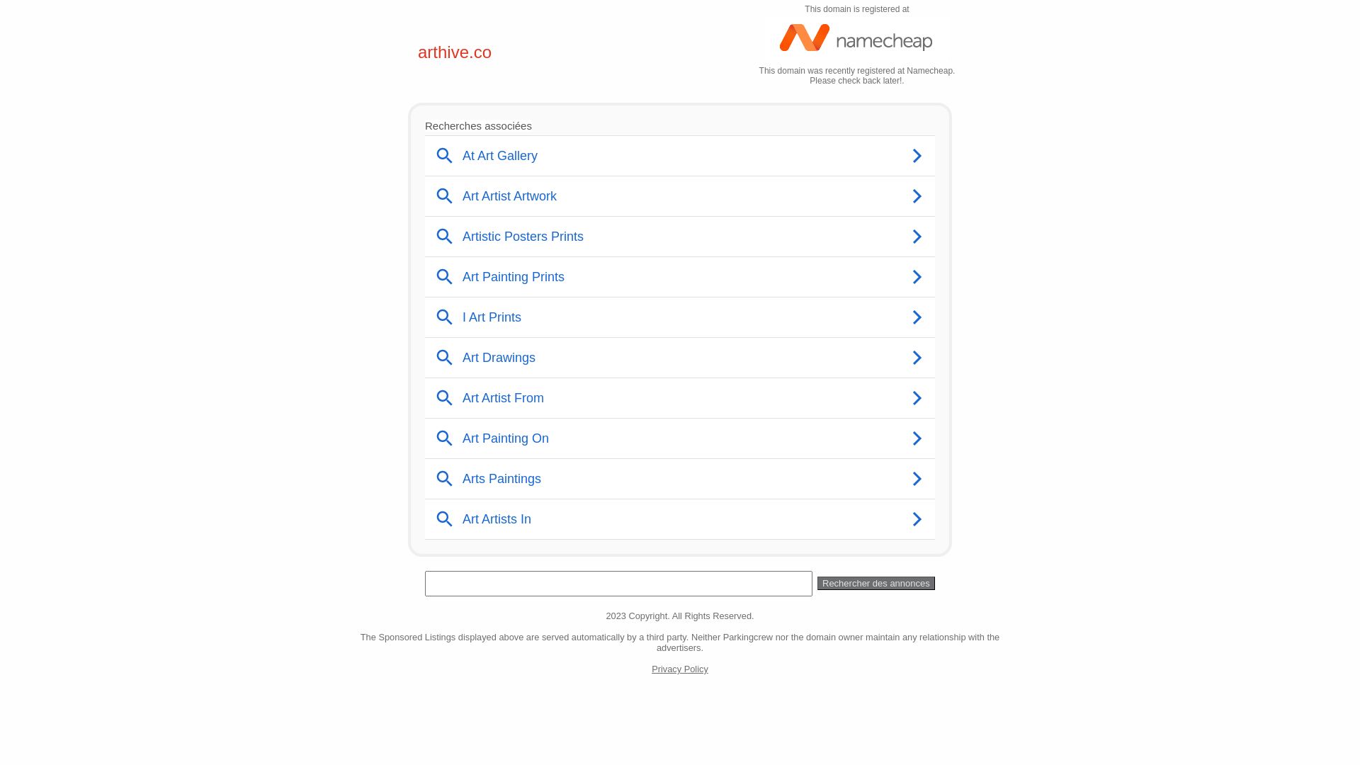 Website status arthive.co is   ONLINE