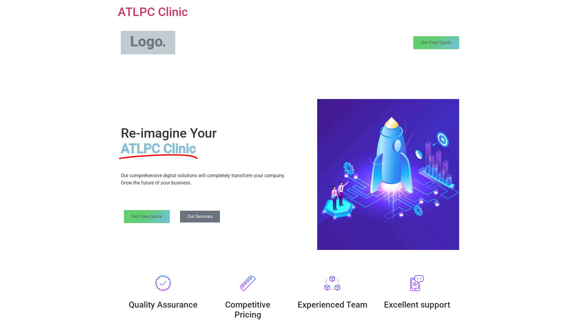 Website status atlpcclinic.com is   ONLINE