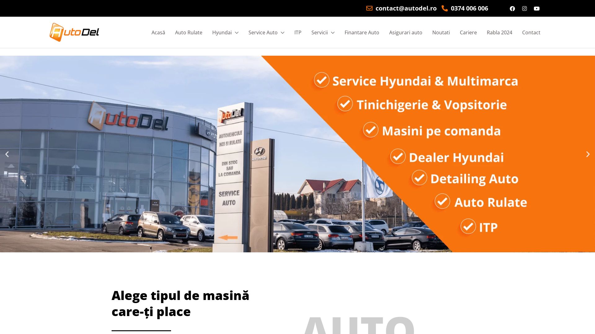 Website status autodel.ro is   ONLINE