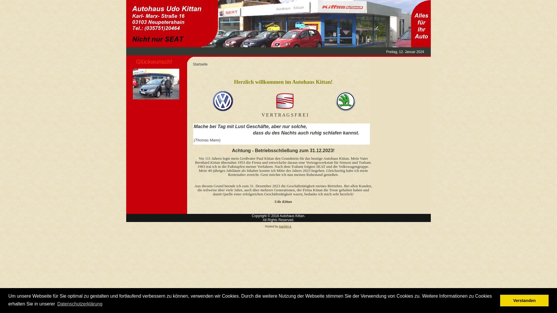 Website status autohaus-kittan.de is   ONLINE