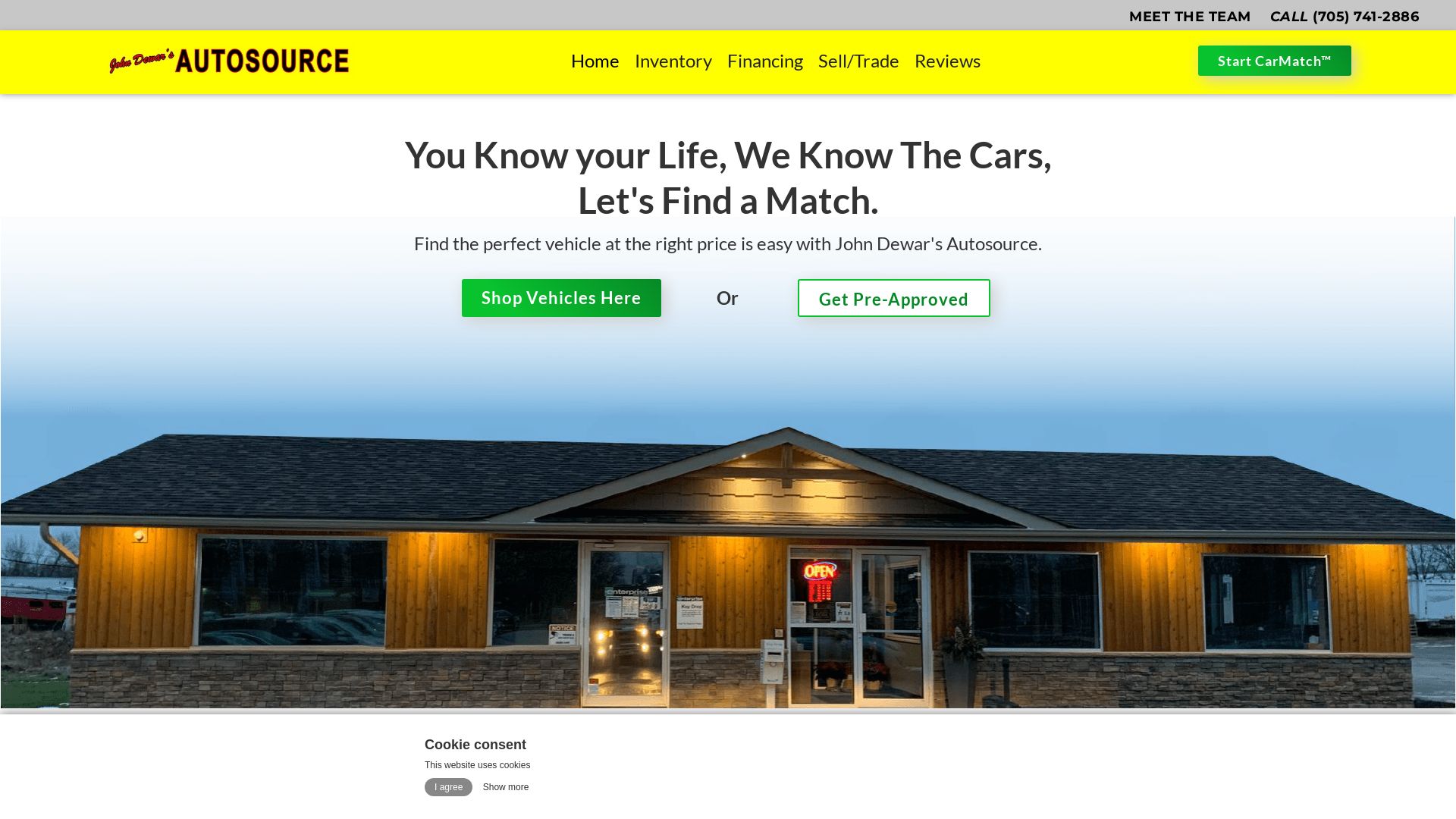 Website status autosource.ca is   ONLINE