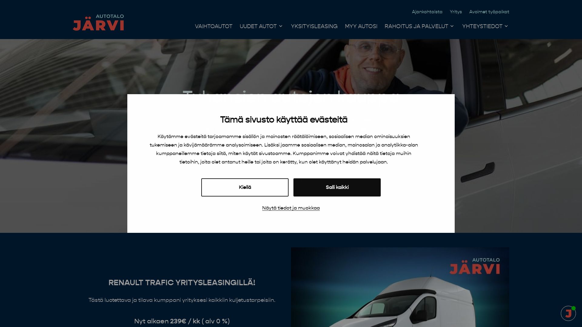 Website status autotalojarvi.fi is   ONLINE