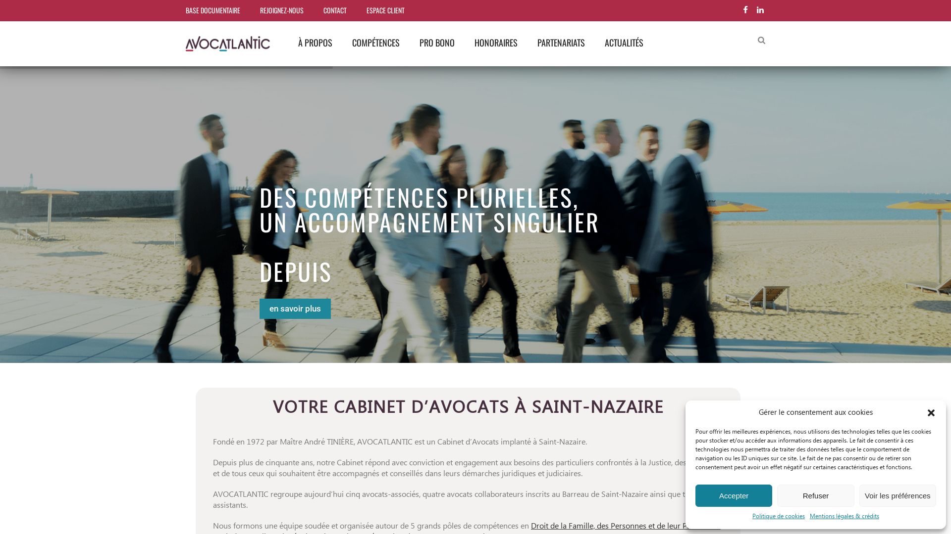 Website status avocatlantic.fr is   ONLINE