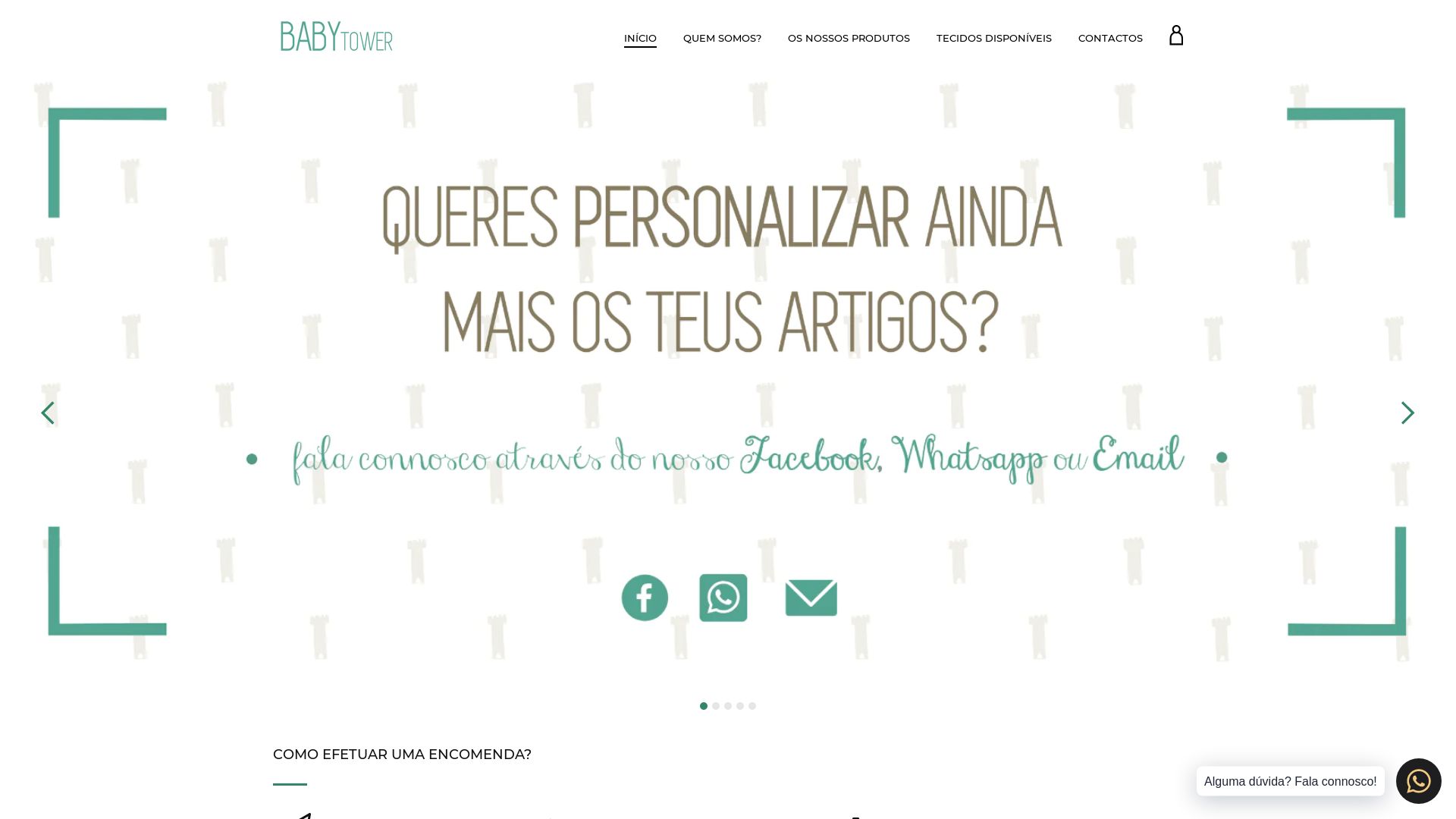 Website status babytower.pt is   ONLINE