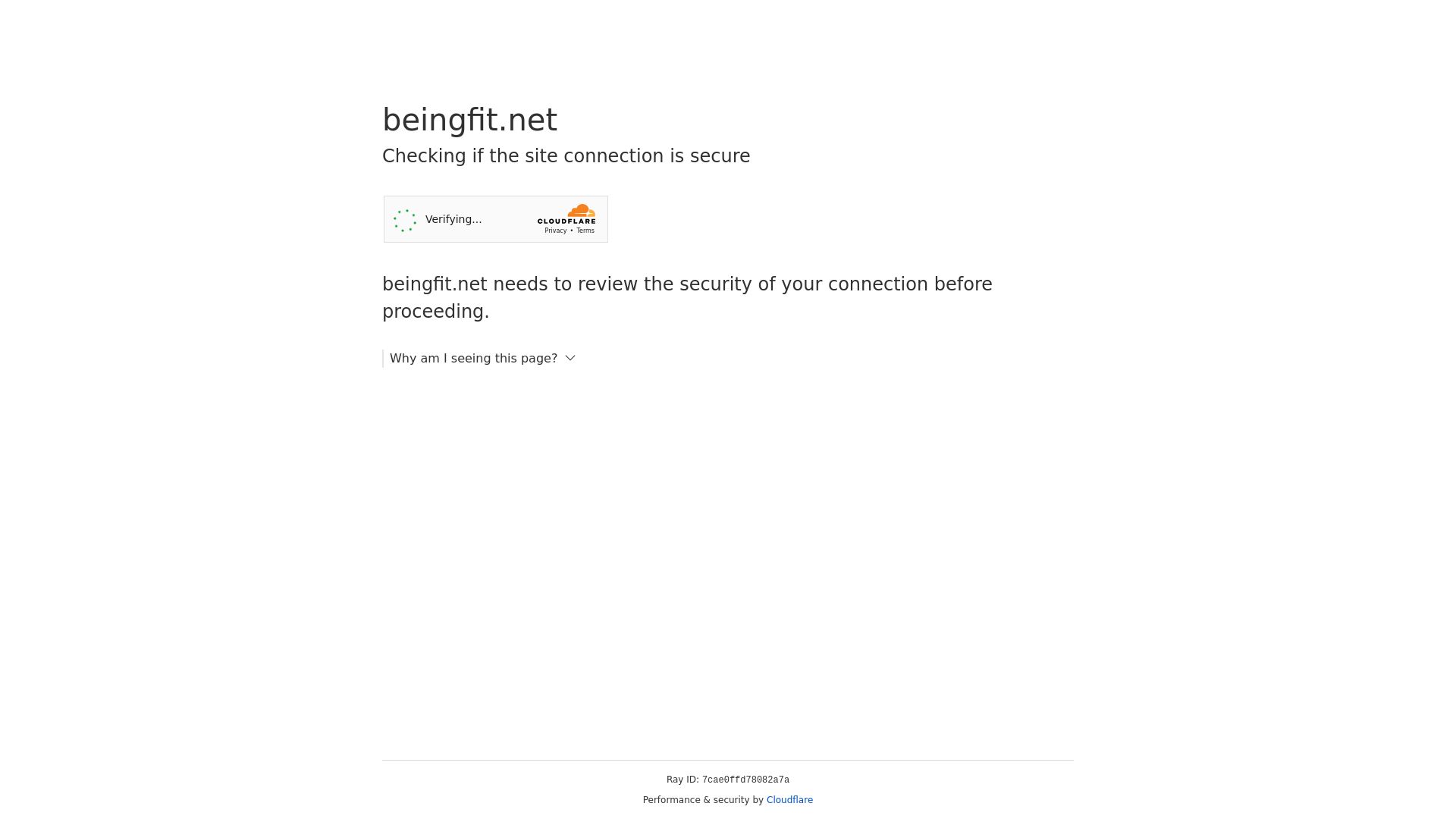 Website status beingfit.net is   ONLINE