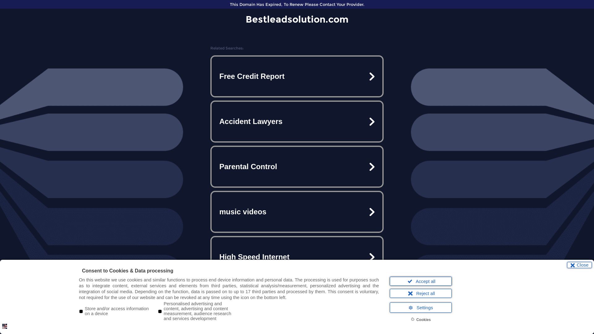 Website status bestleadsolution.com is   ONLINE