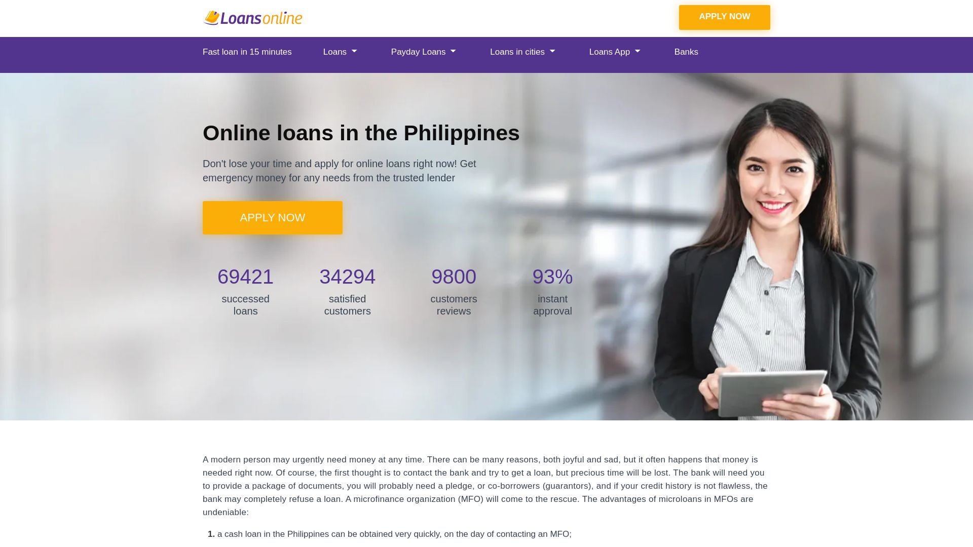 Website status bestloanonline.com is   ONLINE