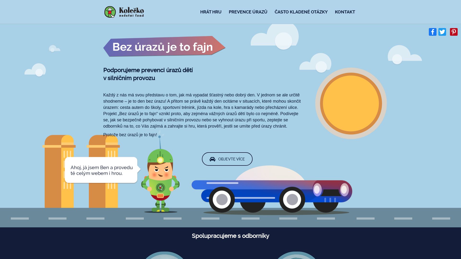 Website status bezurazujetofajn.cz is   ONLINE