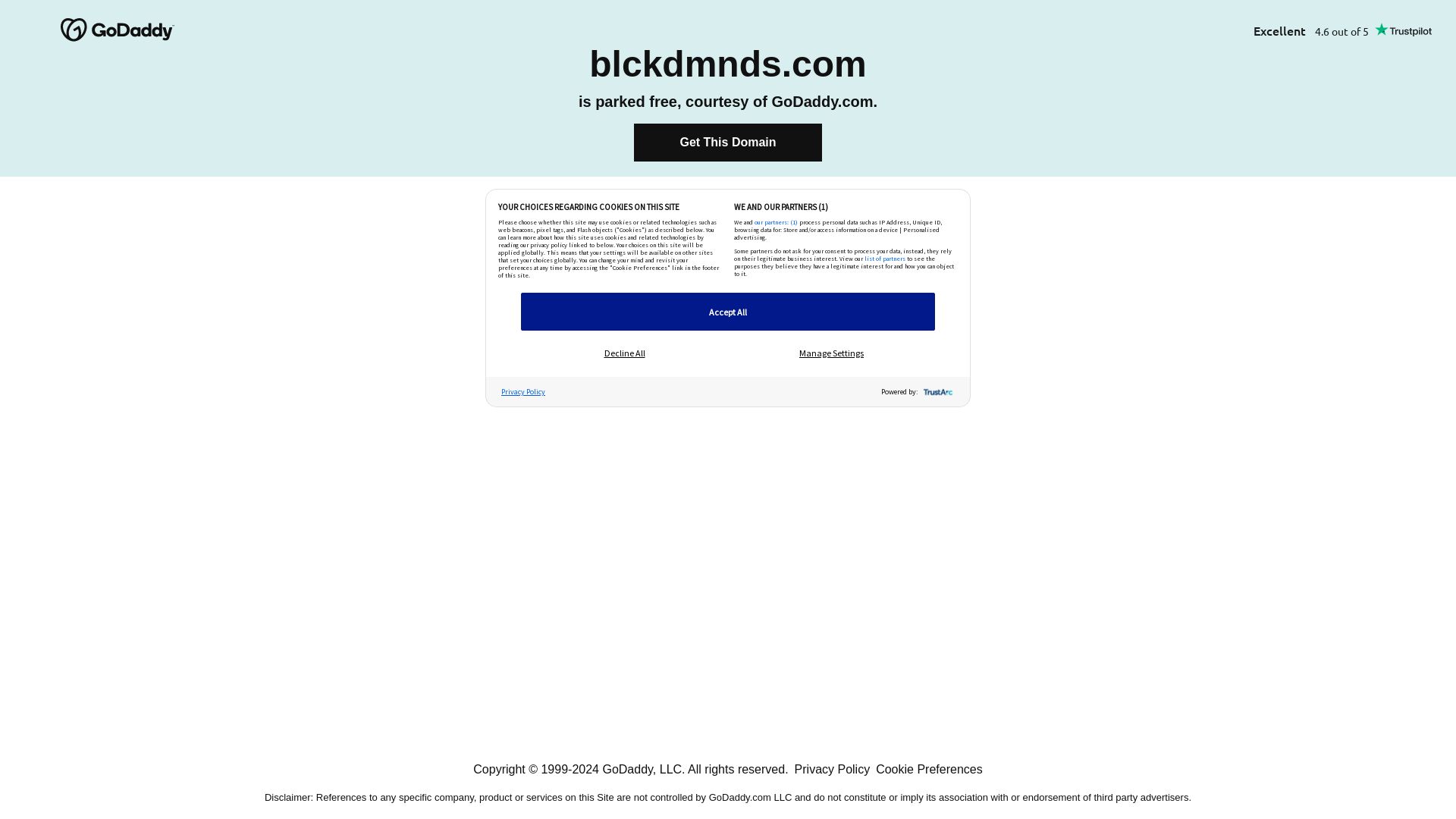 Website status blckdmnds.com is   ONLINE