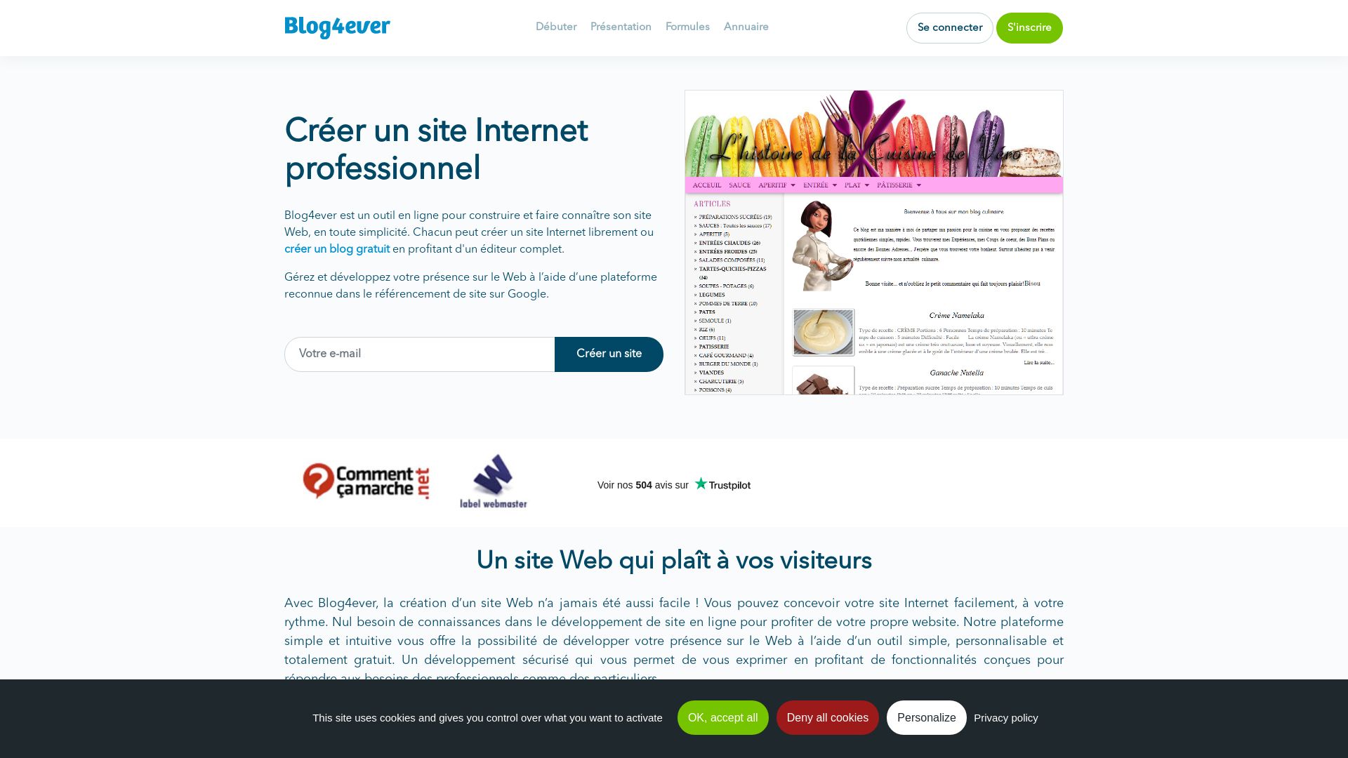 Website status blog4ever.com is   ONLINE
