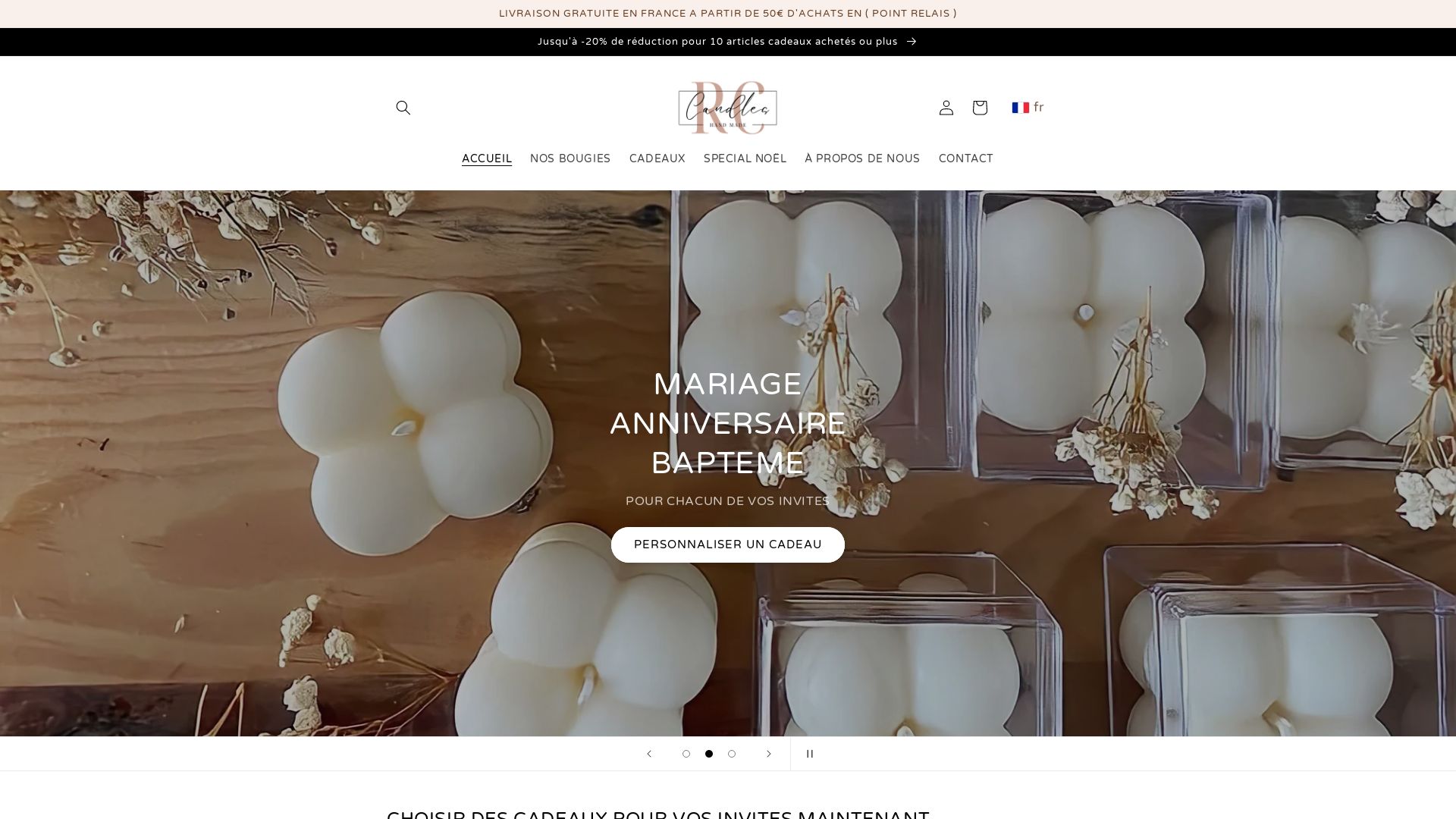 Website status candles-rc.com is   ONLINE
