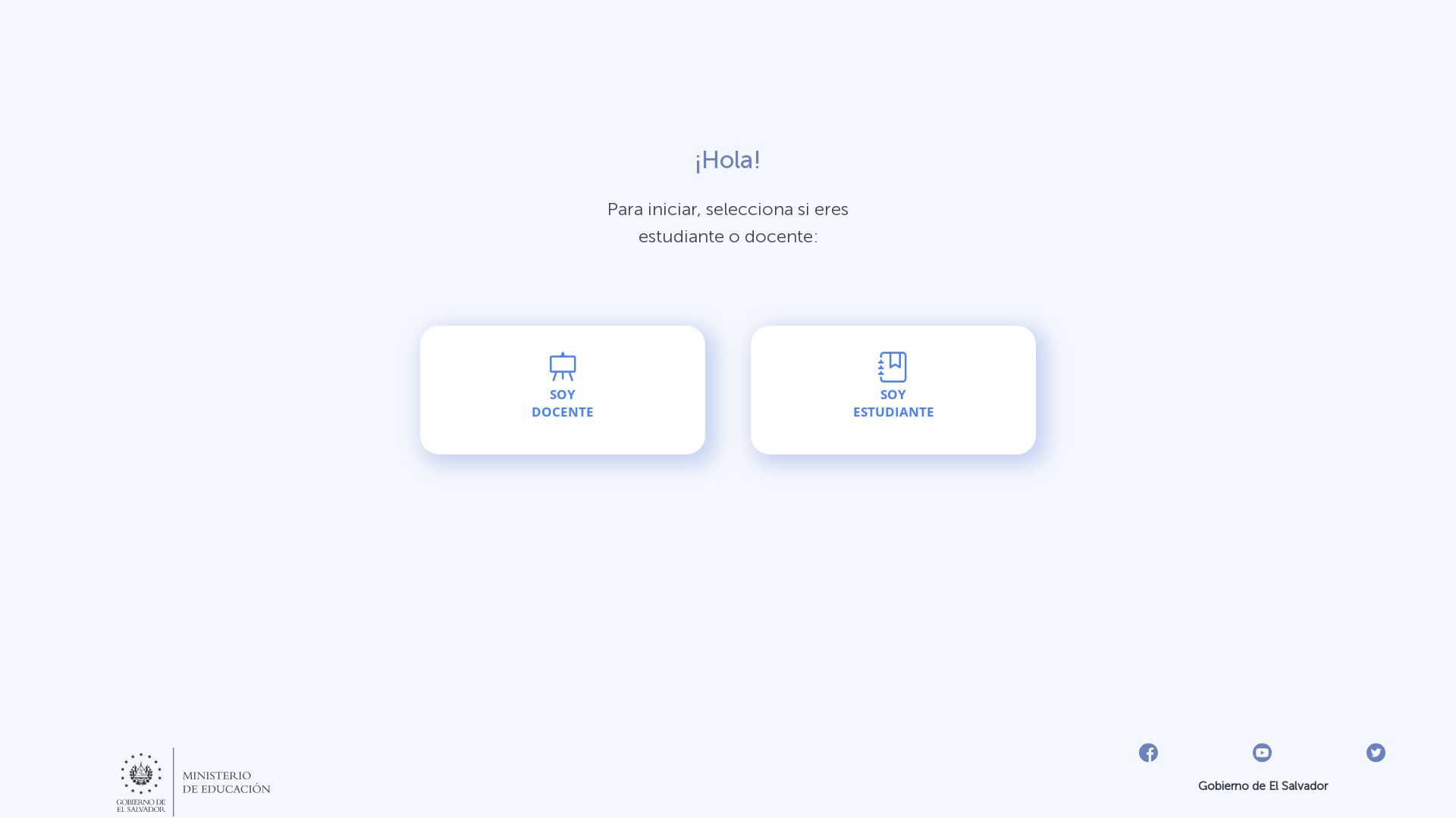 Website status clases.edu.sv is   ONLINE