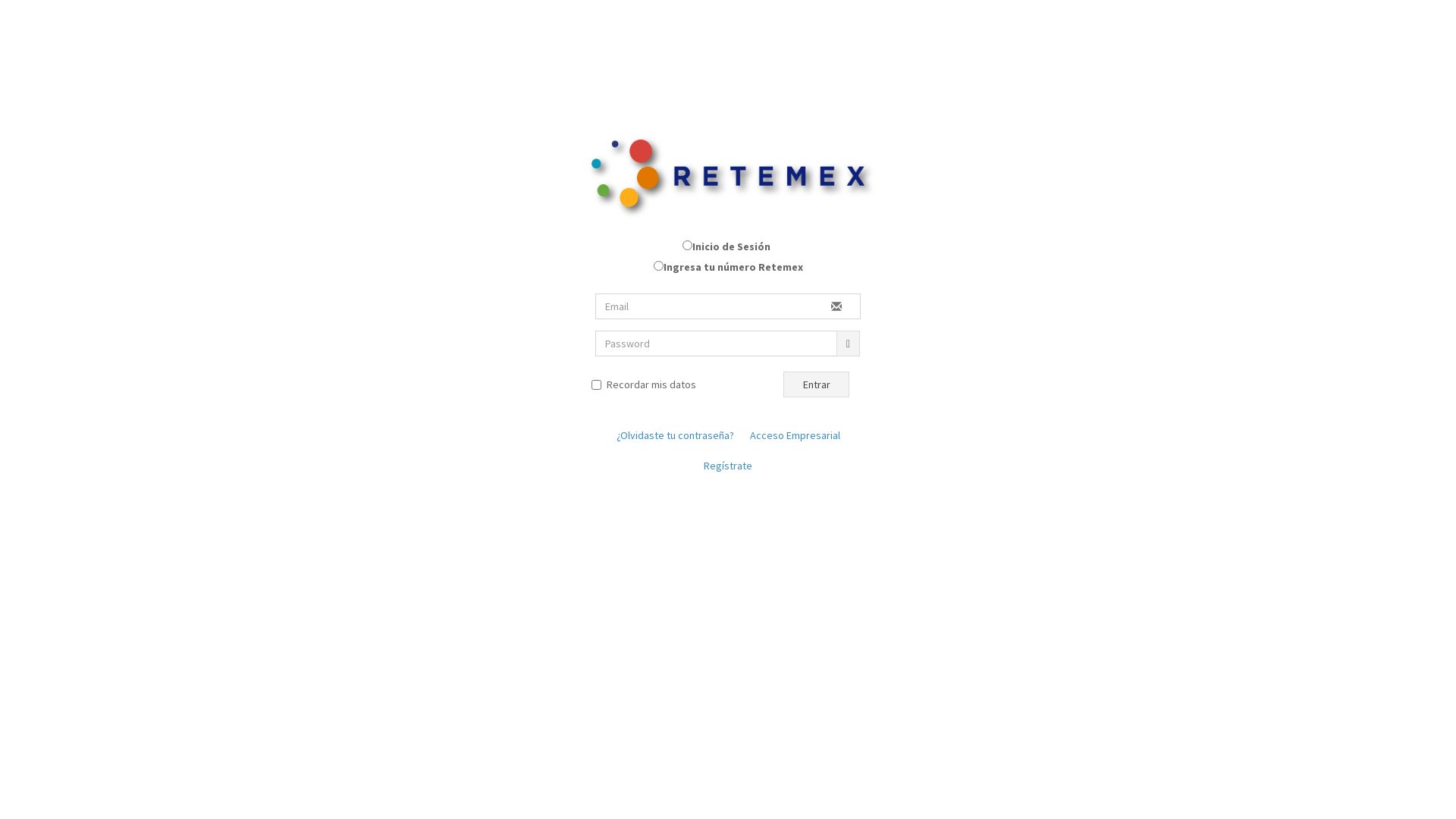 Website status clientes.retemex.mx is   ONLINE
