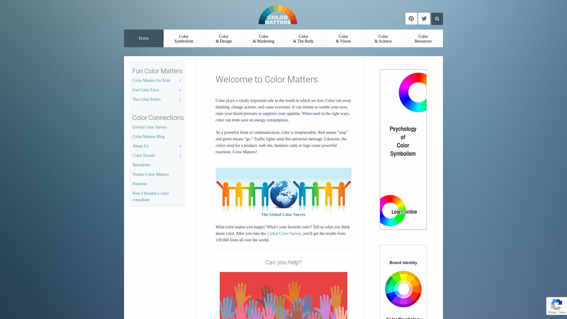 Website status colormatters.com is   ONLINE
