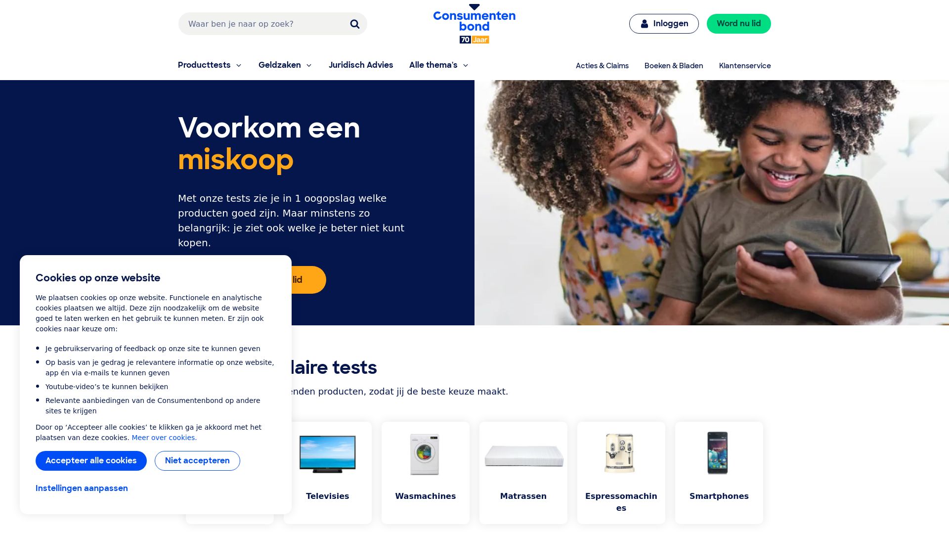 Website status consumentenbond.nl is   ONLINE