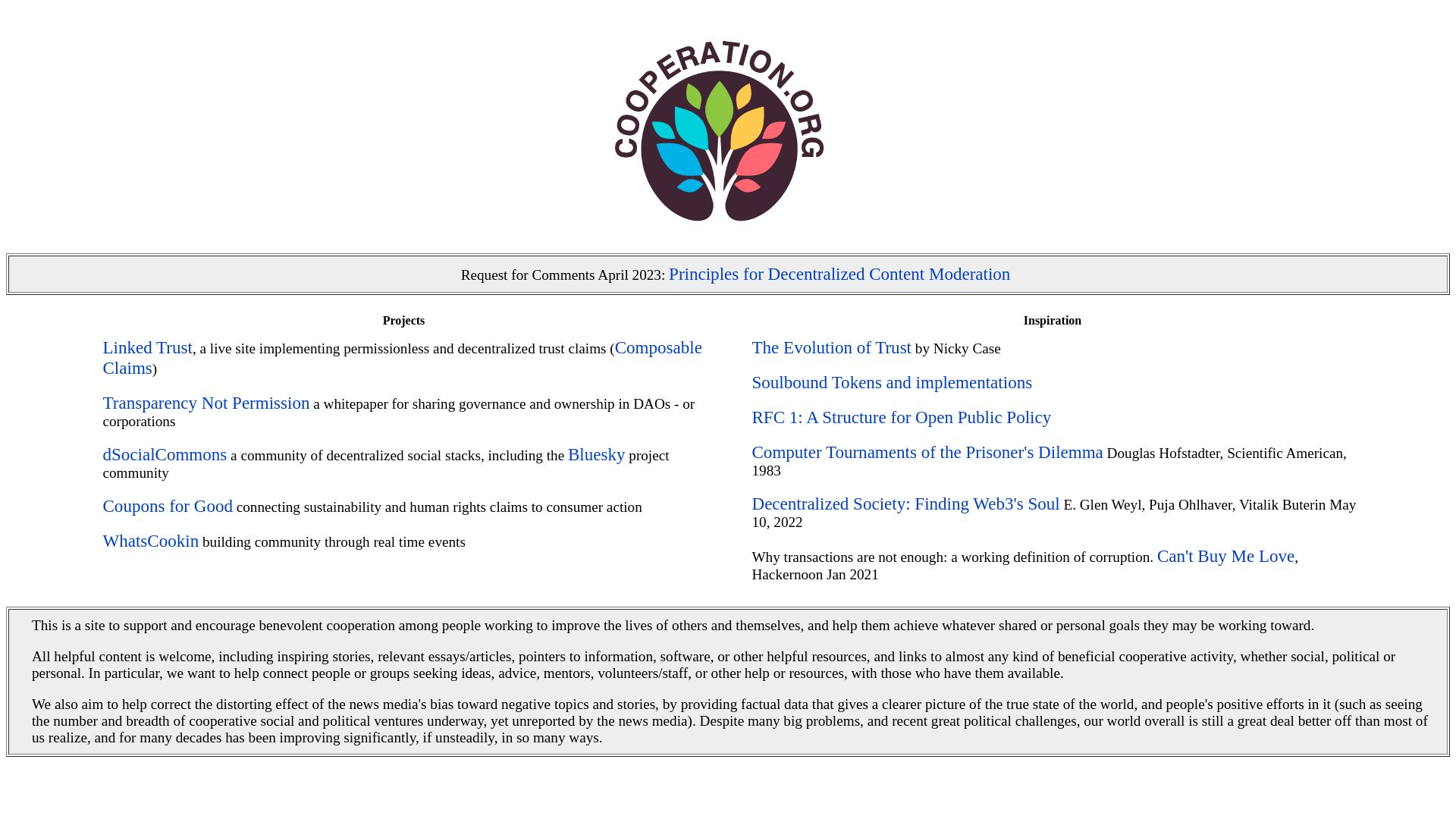 Website status cooperation.org is   ONLINE