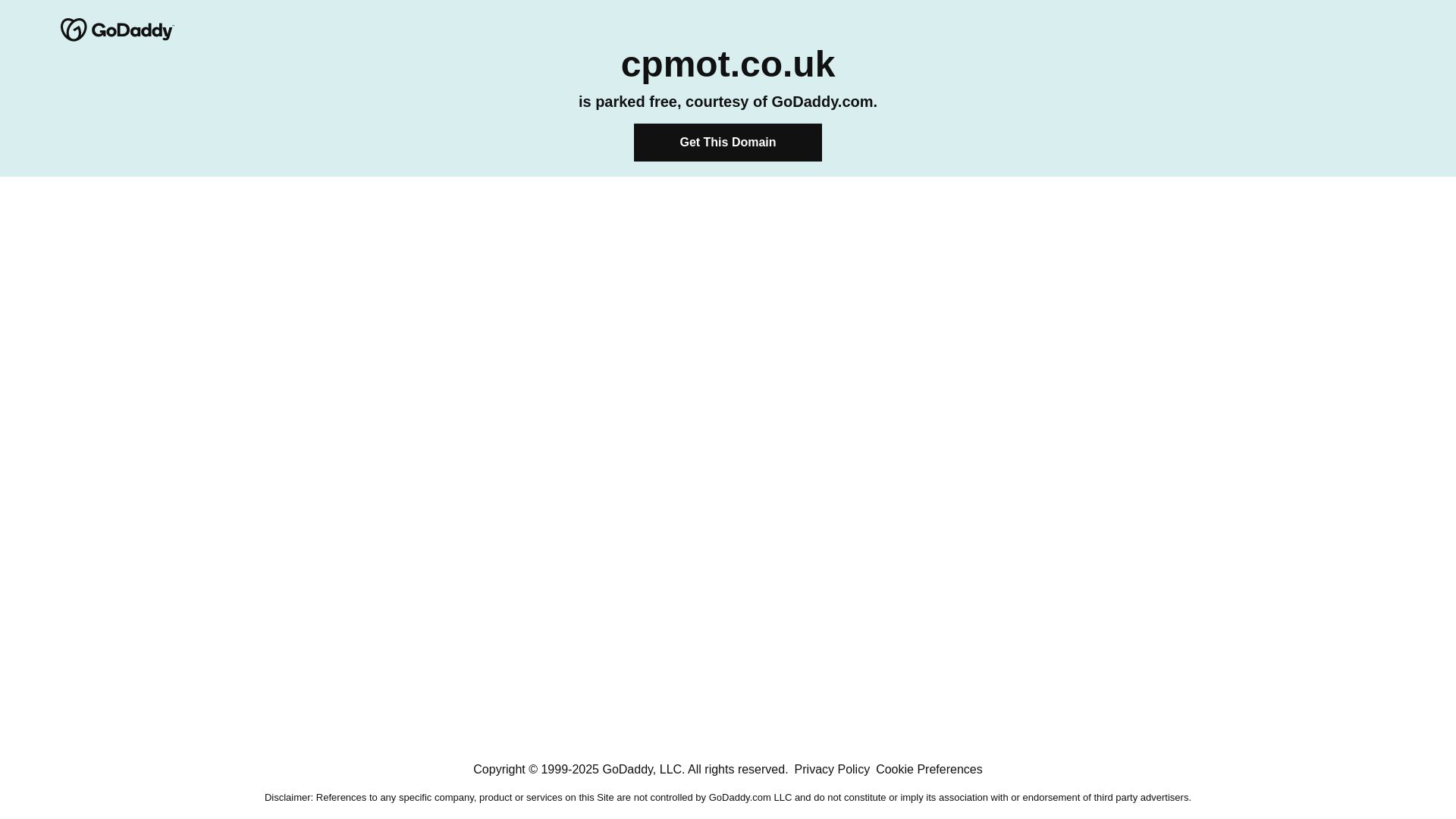 Website status cpmot.co.uk is   ONLINE