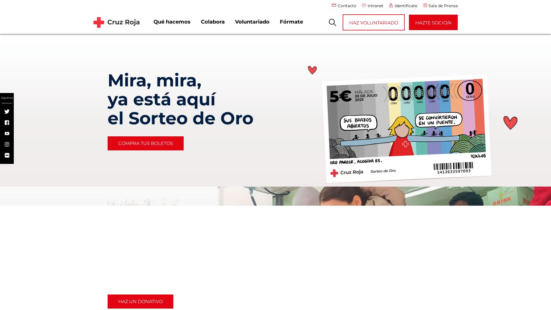 Website status cruzroja.es is   ONLINE