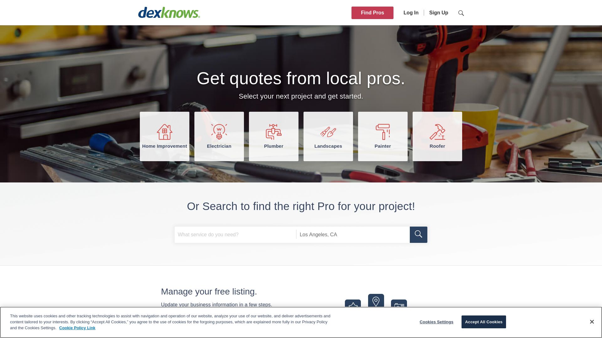Website status dexknows.com is   ONLINE