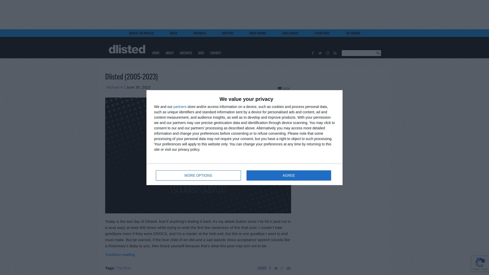 Website status dlisted.com is   ONLINE