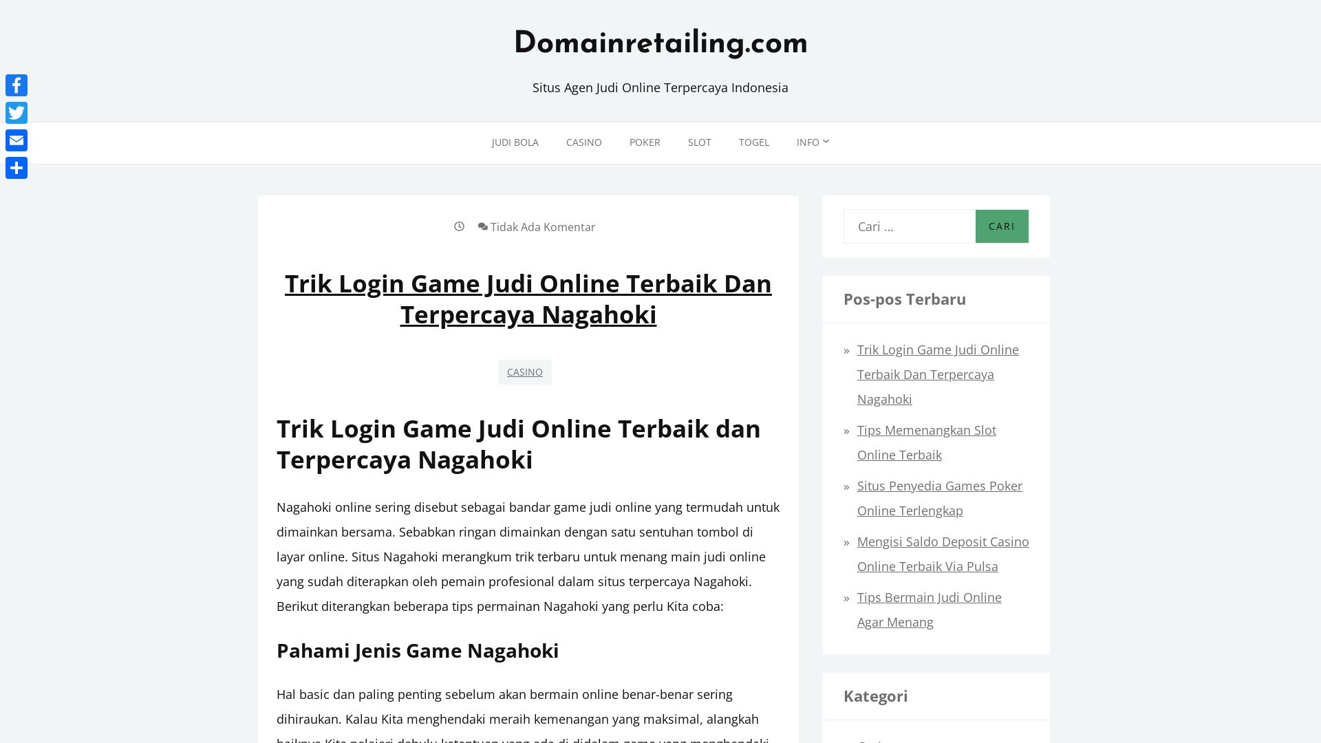 Website status domainretailing.com is   ONLINE