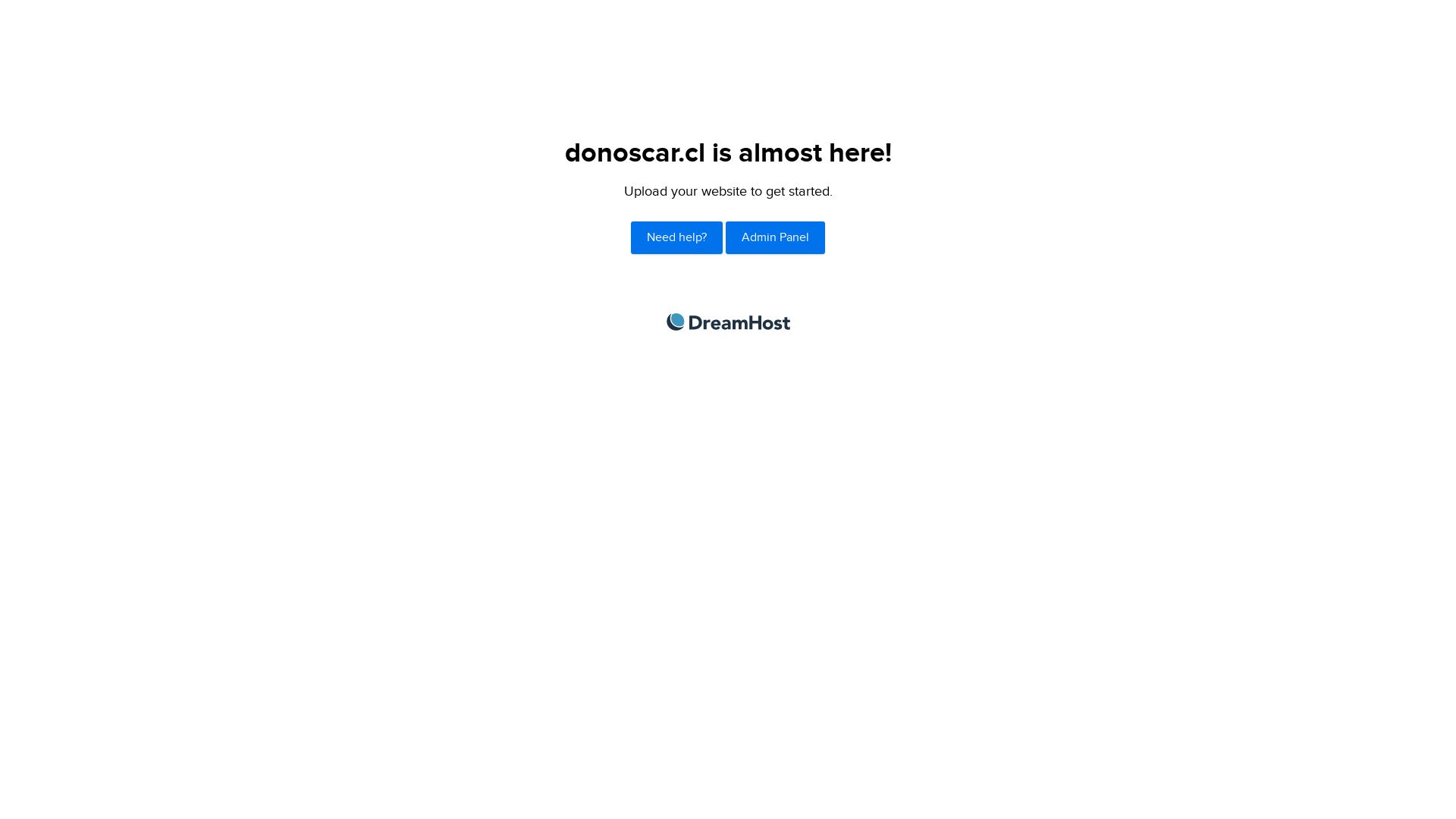 Website status donoscar.cl is   ONLINE