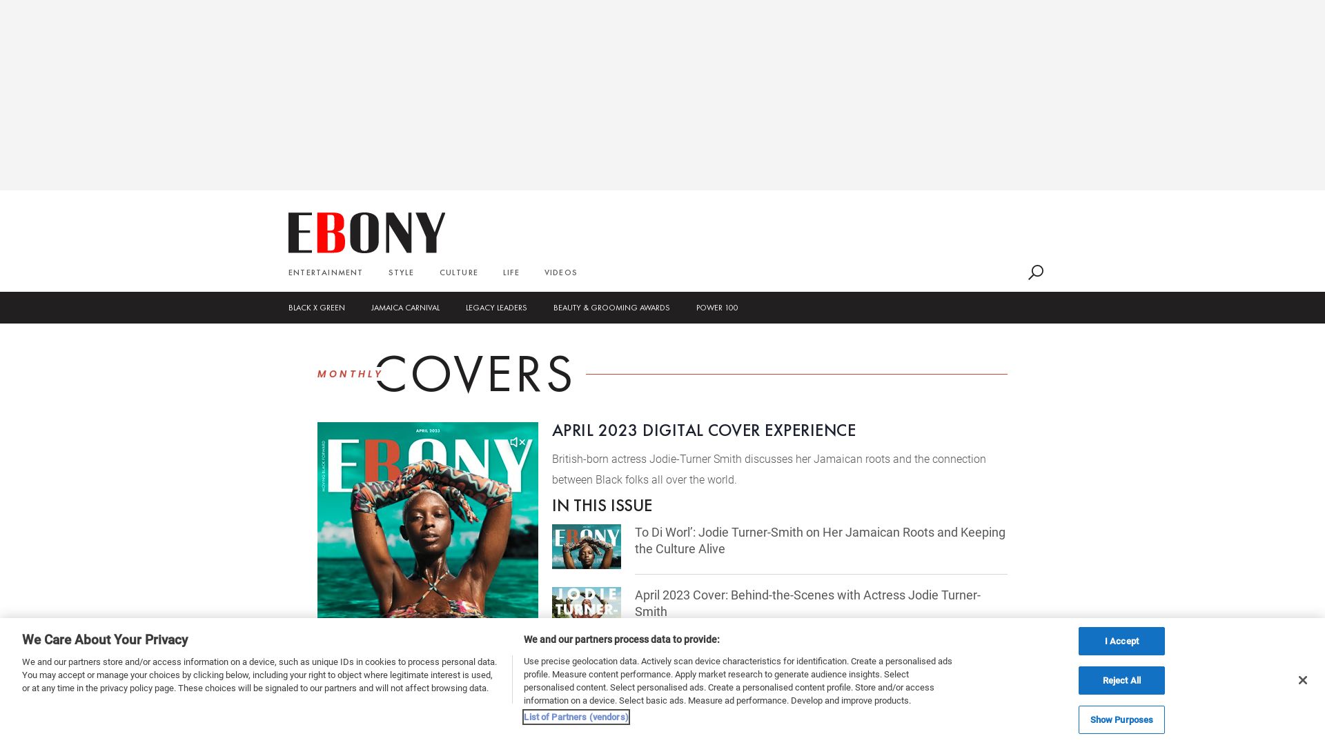 Website status ebony.com is   ONLINE