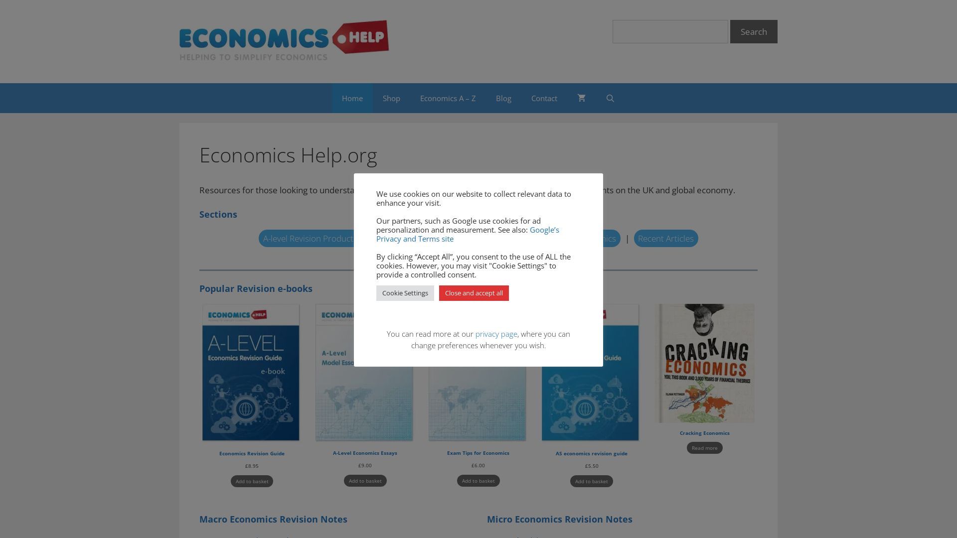 Website status economicshelp.org is   ONLINE