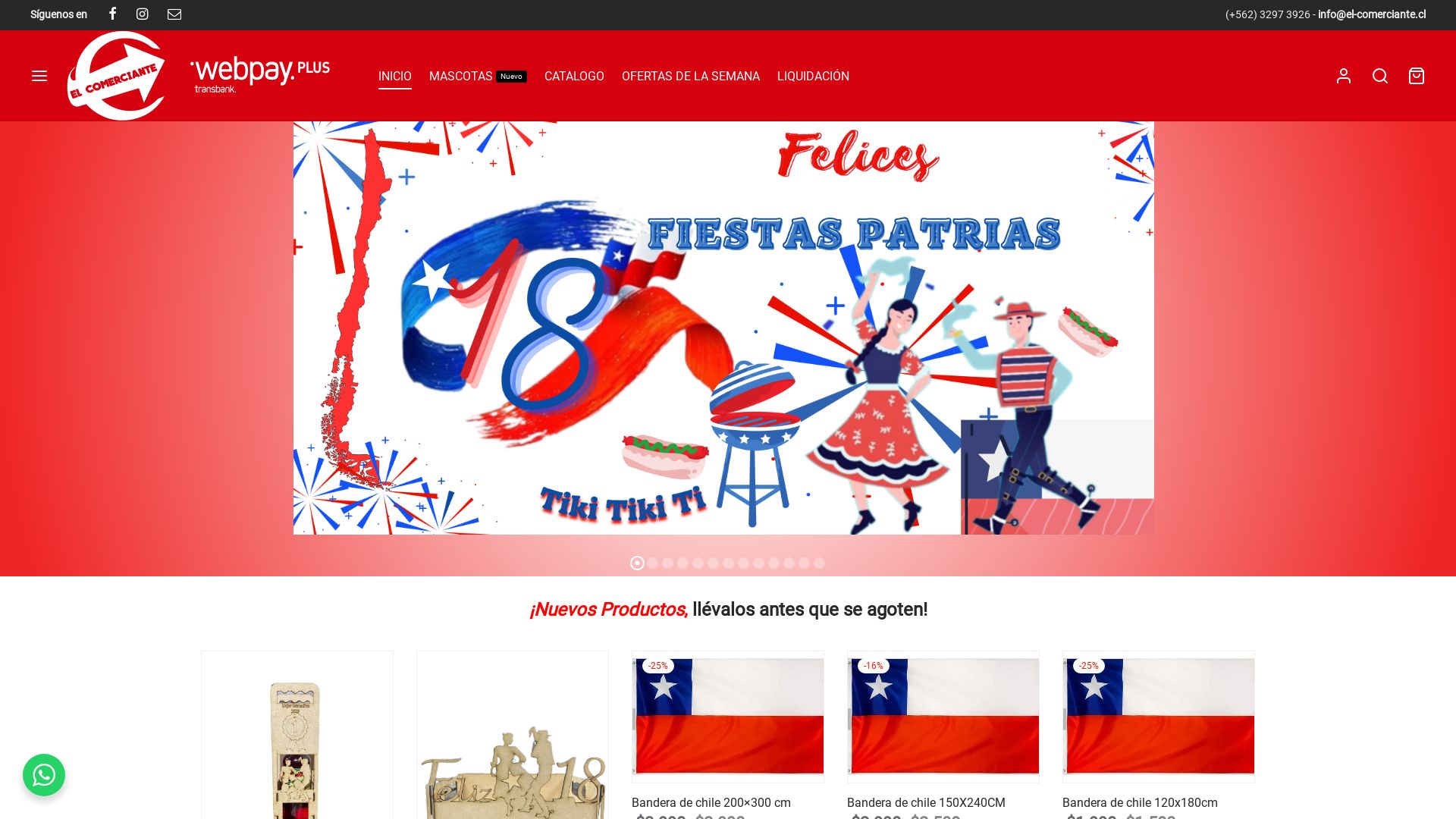 Website status el-comerciante.cl is   ONLINE