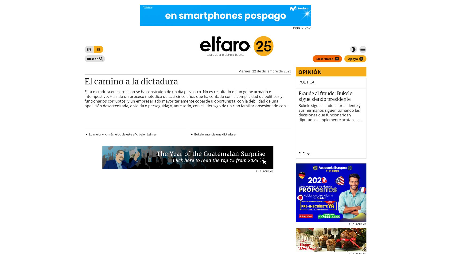 Website status elfaro.net is   ONLINE