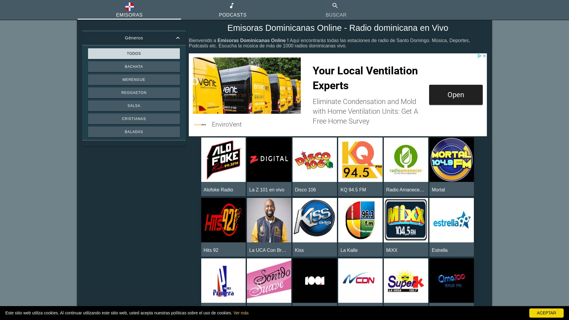 Website status emisorasdominicanas.online is   ONLINE