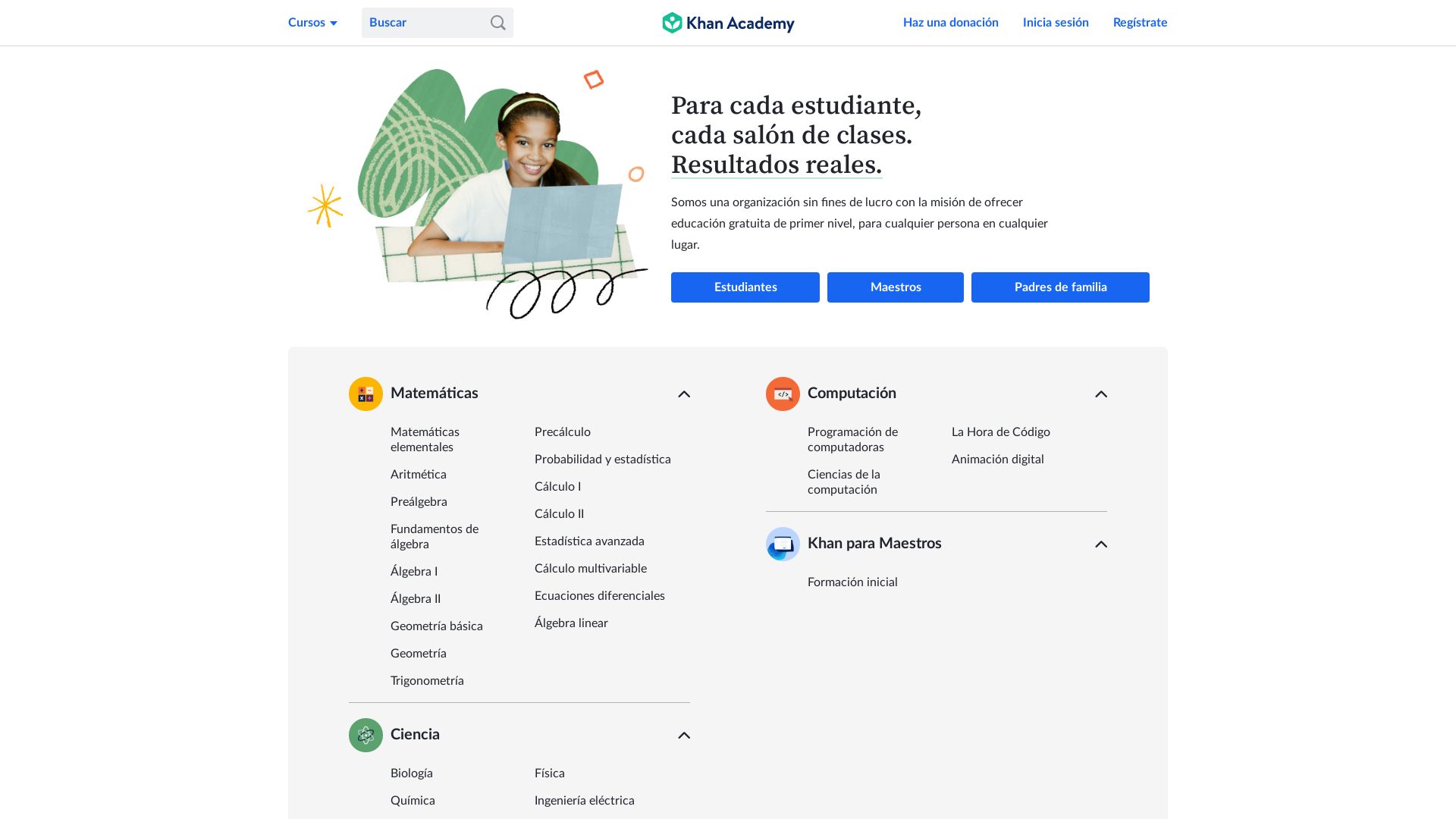 es.khanacademy.org is ONLINE
